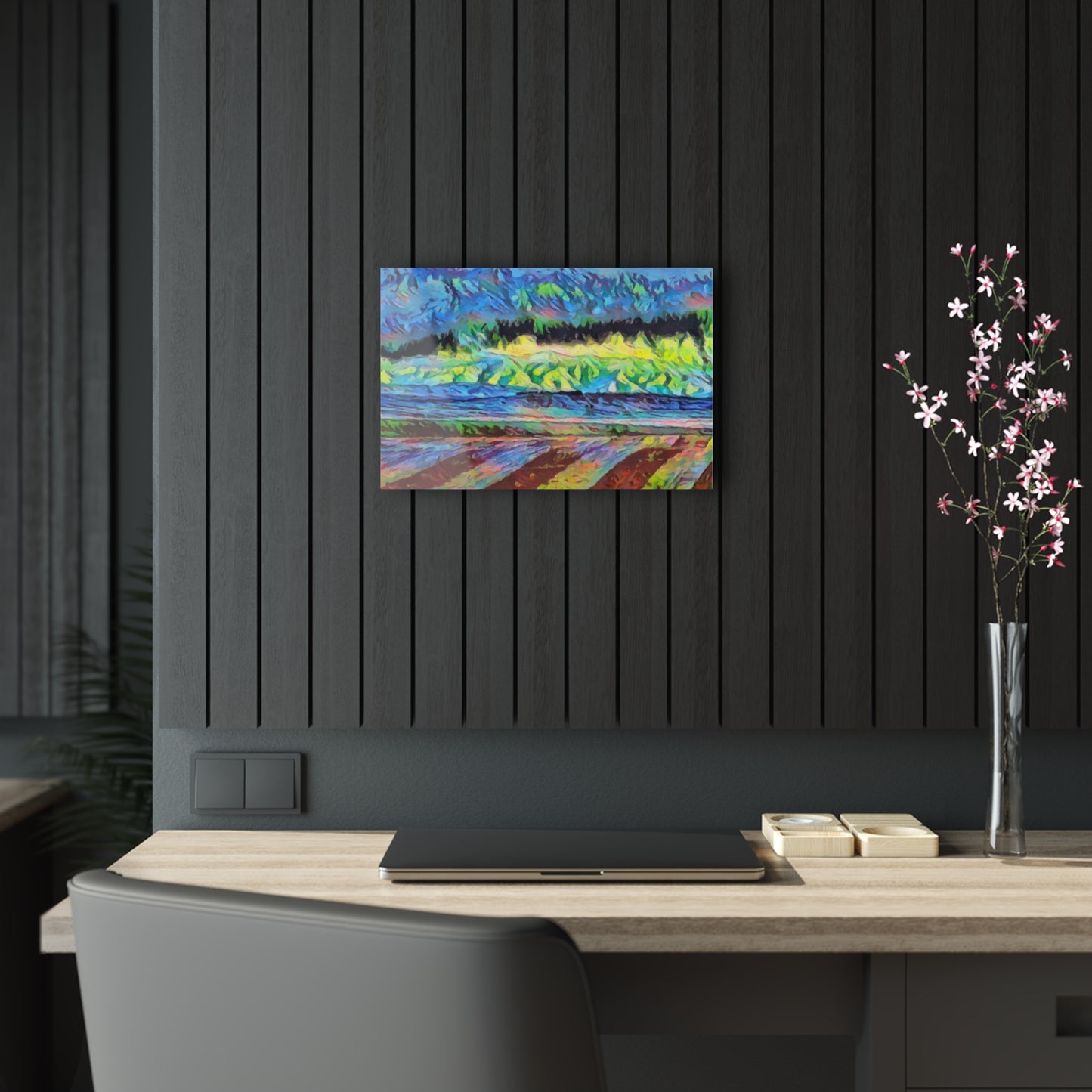 Acrylic Prints ... On-The-Prairie .. "The Storm Is Brewing" ... Central Idaho: November 2023 ... Original Works ...