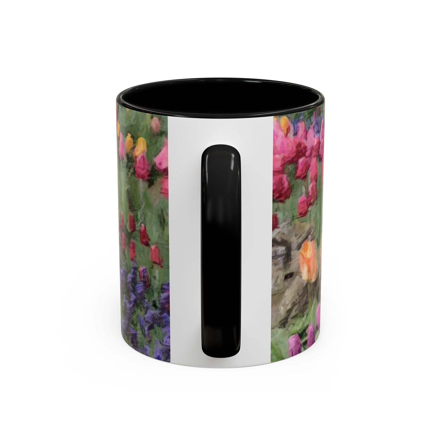 Accent Coffee Mug (11, 15oz) ... Skagit Valley Tulips ... Skagit Valley, Washington ... Family Archives ... Original Works ... Circa 1980's ...