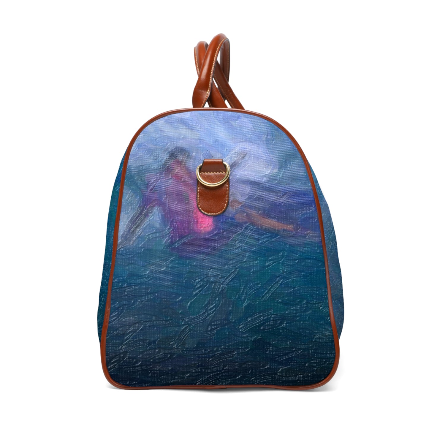 Waterproof Travel Bag ... Paris_2024_Surfing Competition-Tahiti_French-Polynesia .... 'Gabriel Medina World Campion Drops-In' ... Original Works ...