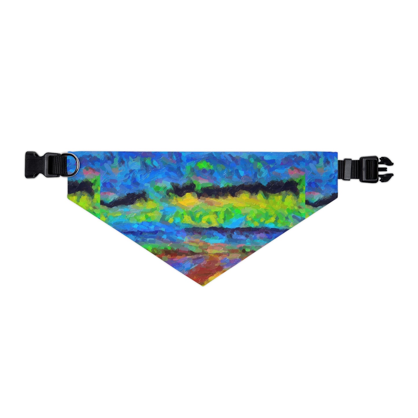 Pet Bandana Collar ... On-The-Prairie .. "The Storm Is Brewing" ... Central Idaho: November 2023 ... Original Works  ...