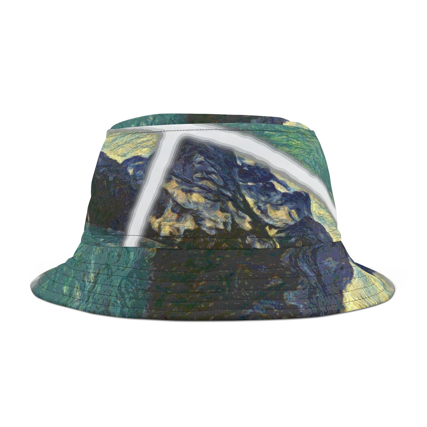 Bucket Hat (AOP) ... Tracy Arm Fjord ... South Of Skagway, Alaska ... Summer: June 2024 ... Original Works ...