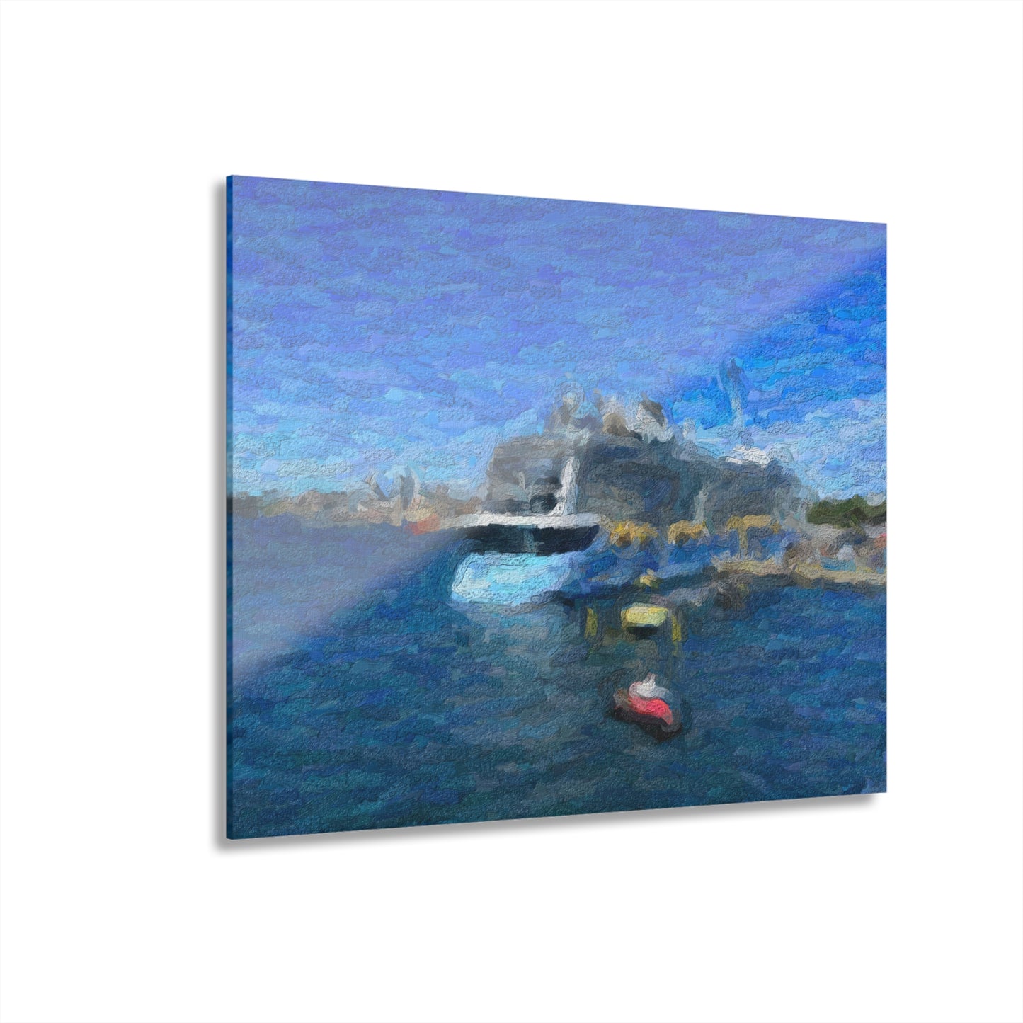 Acrylic Prints (French Cleat Hanging) ... Into Vancouver Harbor We Arrive: Celebrity Edge-Cruise ... Vancouver, British Columbia ... June 2024 ... Original Works