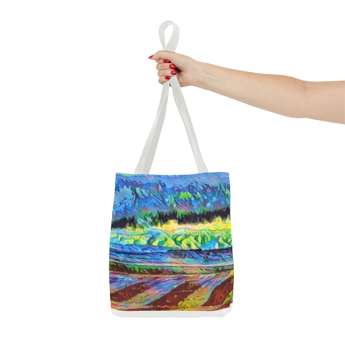 Tote Bag (AOP) ... On-The-Prairie .. "The Storm Is Brewing" ... Central Idaho: November 2023 ... Original Works ...