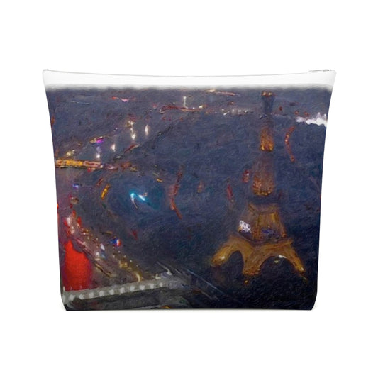 Cotton Cosmetic Bag ... "Jeux Olympiques de Paris" ... Paris_2024 ... 'Cérémonies d'ouverture' ... Juliet 2024 ... Original Works ...