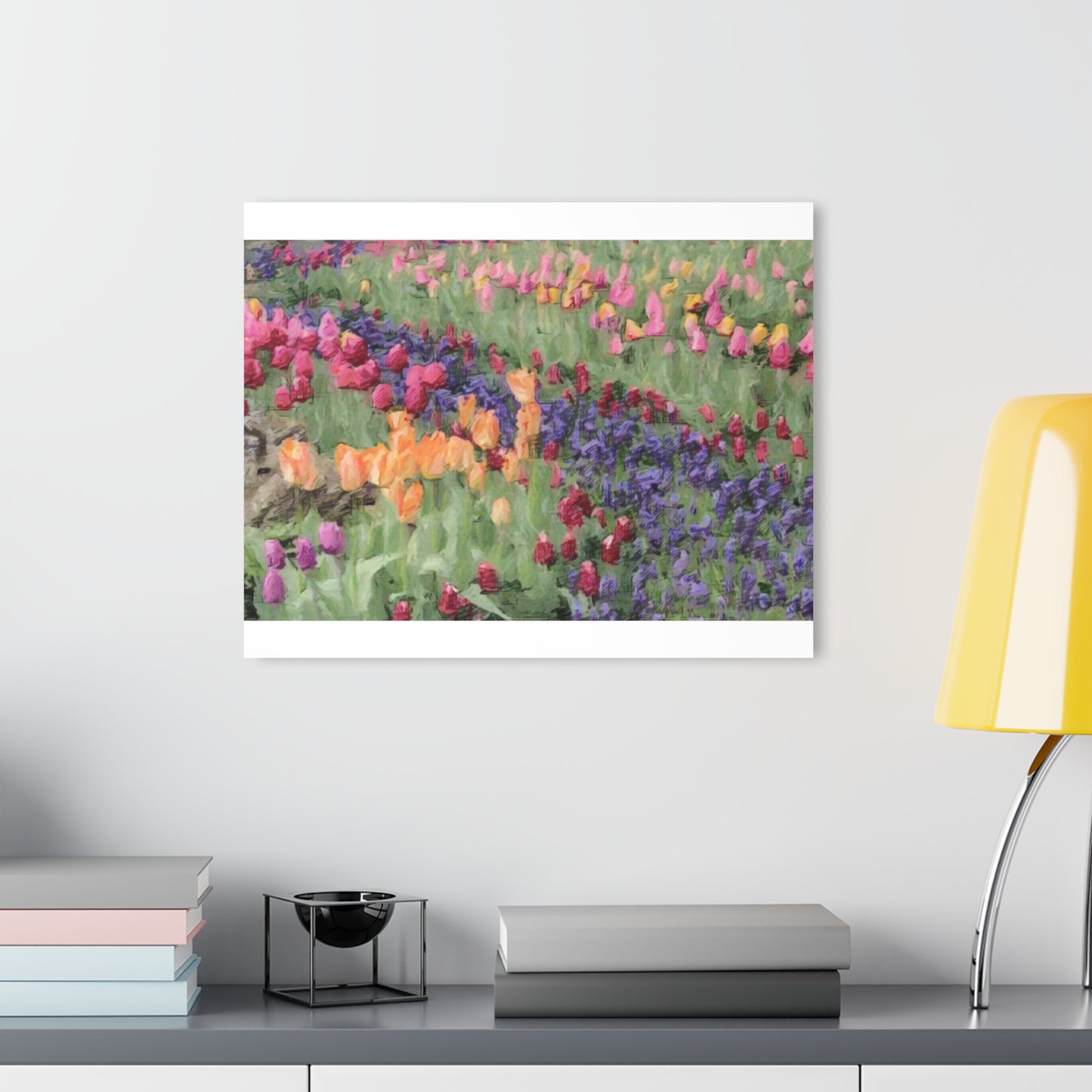 Acrylic Prints (French Cleat Hanging) ... Skagit Valley Tulips ... Skagit Valley, Washington ... Family Archives ... Original Works ... Circa 1980's ...