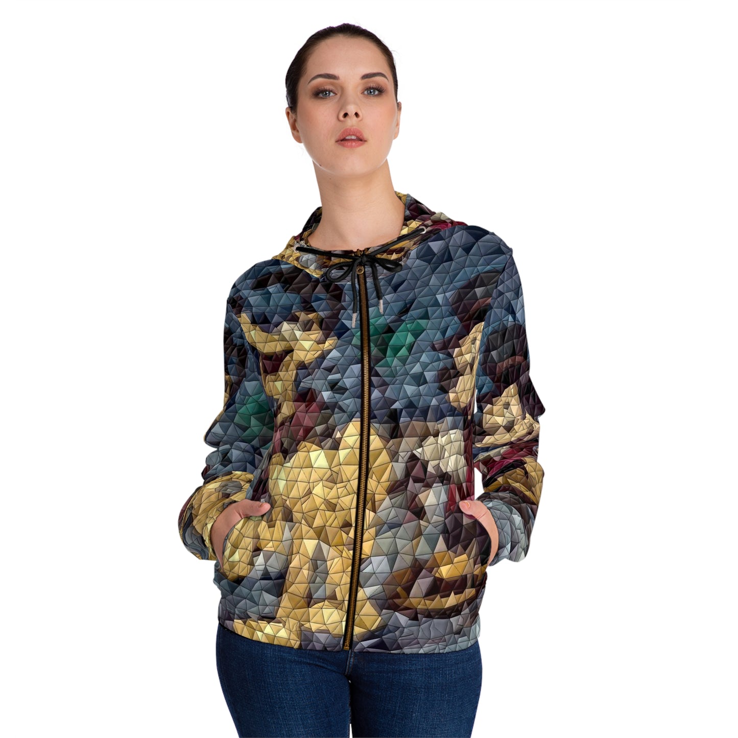 Women’s Full-Zip Hoodie (AOP) ... Mickey_N_Minnie Mouse & Pluto ... "A Winter Sleigh Ride" ... Original Works. Winter 2023 ...