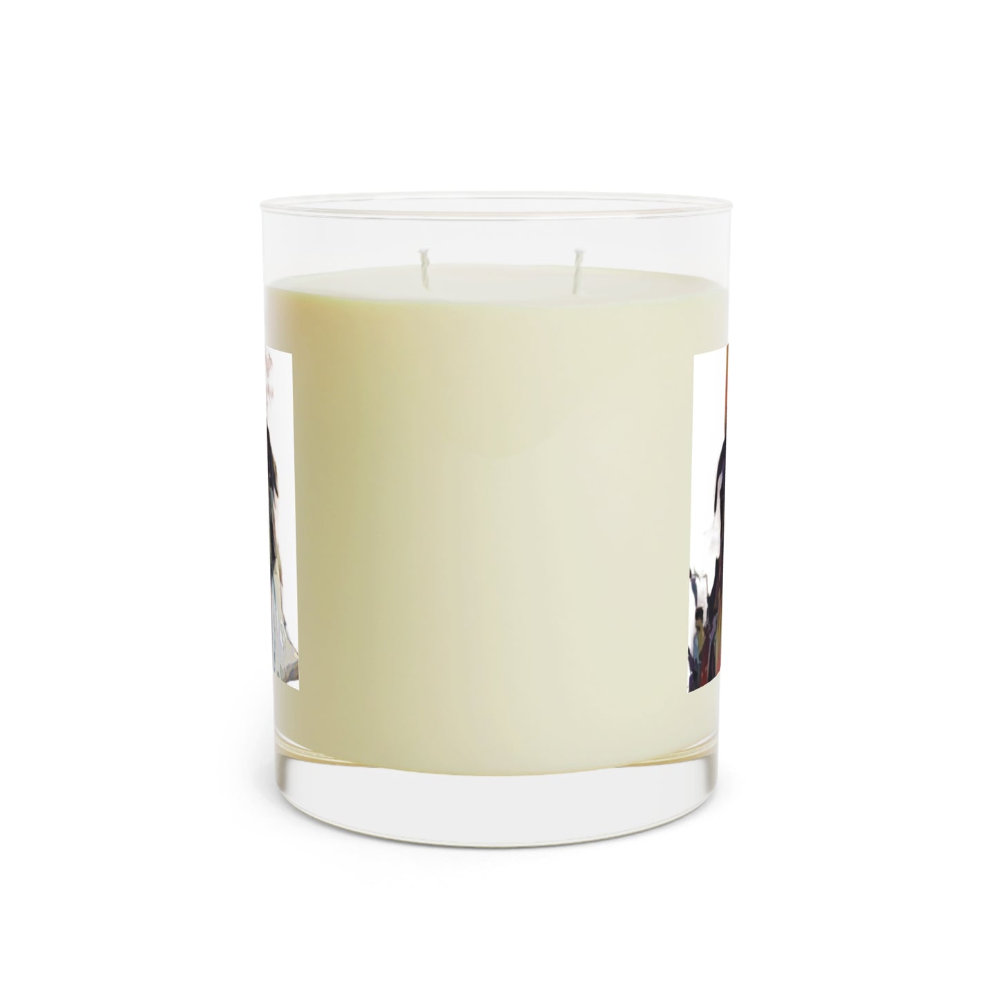 Scented Candle - Full Glass, 11oz ... Ozzy-Hippensteel ... "Don't Cry Now ... Dry-Your-Eyes ... On-The-Wind". Original Works. May 2023.
