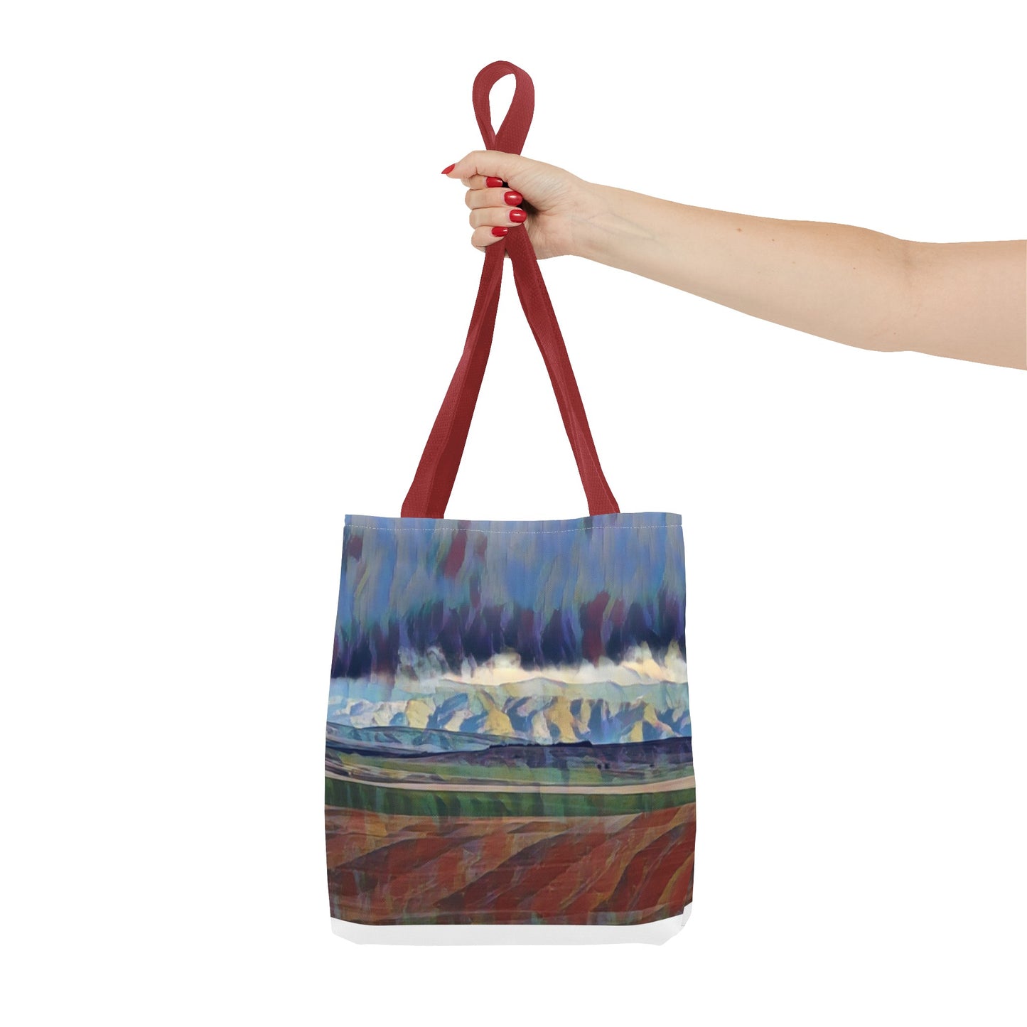 Tote Bag (AOP) ... On-The-Prairie .. "The Storm Is Brewing" ... Central Idaho: November 2023 ... Original Works ...
