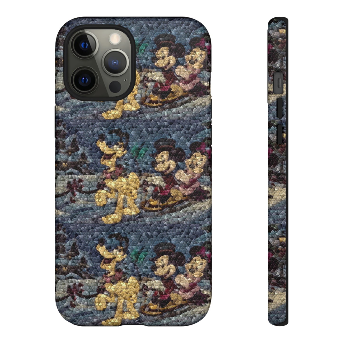 Tough Cases ... Mickey_N_Minnie Mouse & Pluto ... "A Winter Sleigh Ride" ... Original Works. Winter 2023 ...
