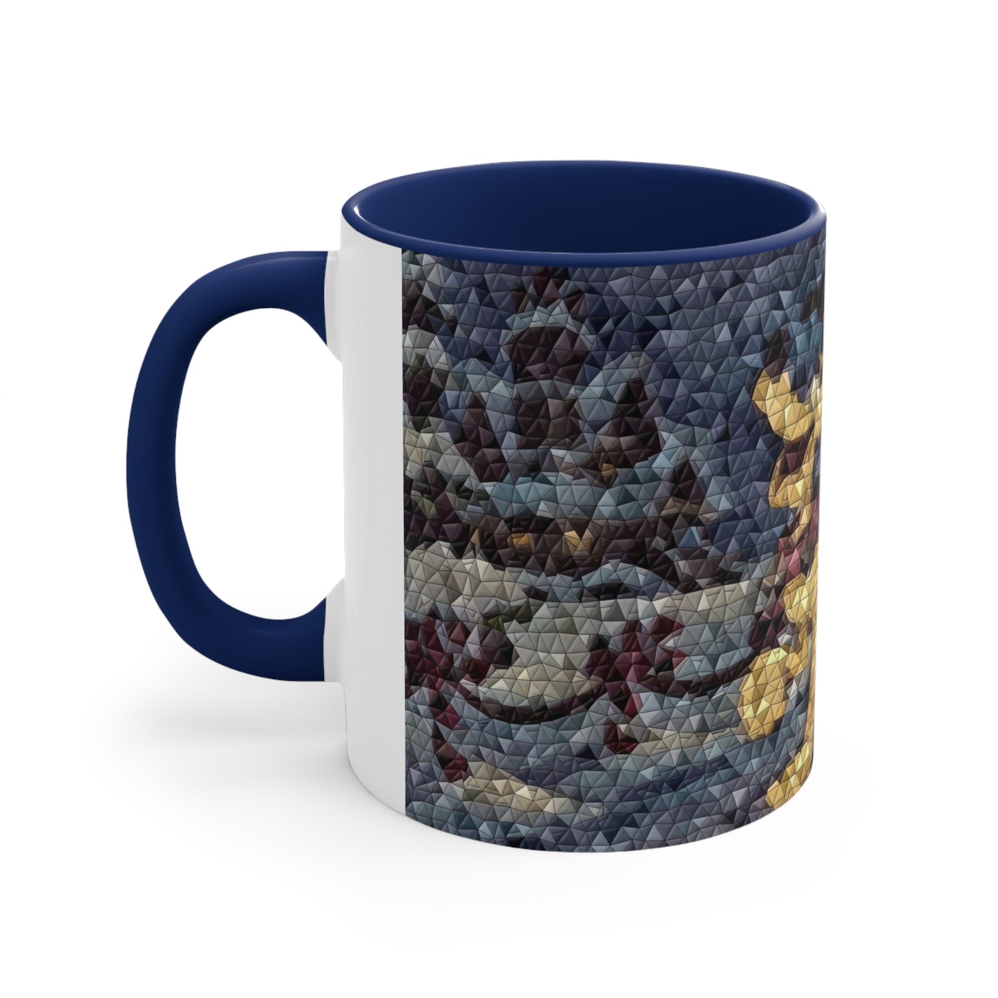 Accent Coffee Mug, 11oz ... Mickey_N_Minnie Mouse & Pluto ... "A Winter Sleigh Ride" ... Original Works. Winter 2023 ...