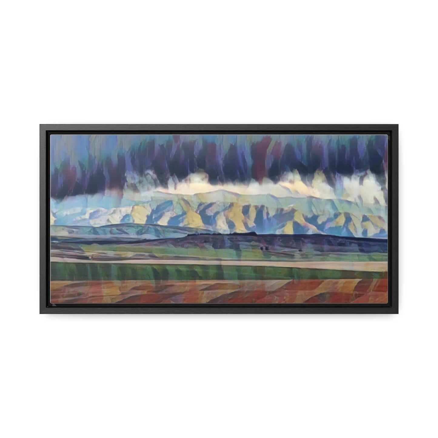 Gallery Canvas Wraps, Horizontal Frame ... On-The-Prairie .. "The Storm Is Brewing" ... Central Idaho: November 2023 ... Original Works ...