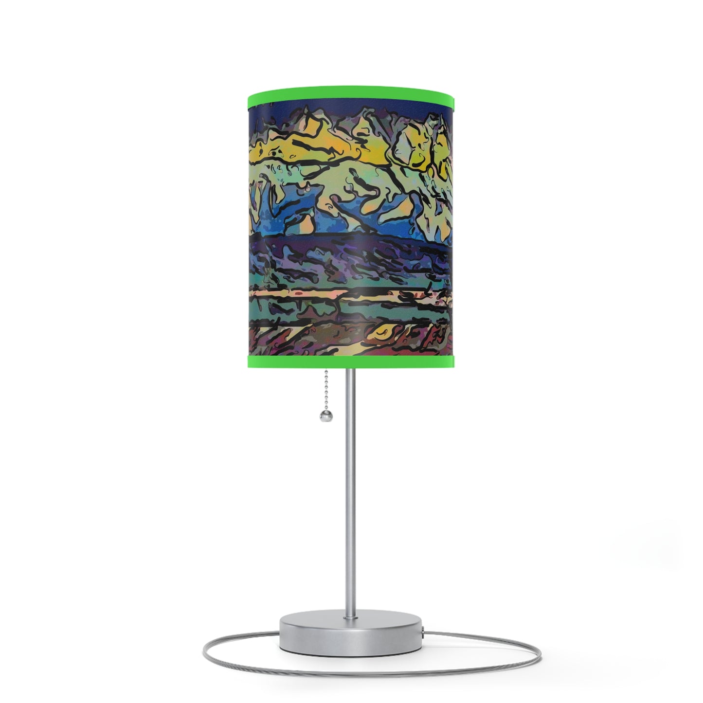 Lamp on a Stand, US|CA plug ...  On-The-Prairie .. "The Storm Is Brewing" ... Central Idaho: November 2023 ... Original Works ...
