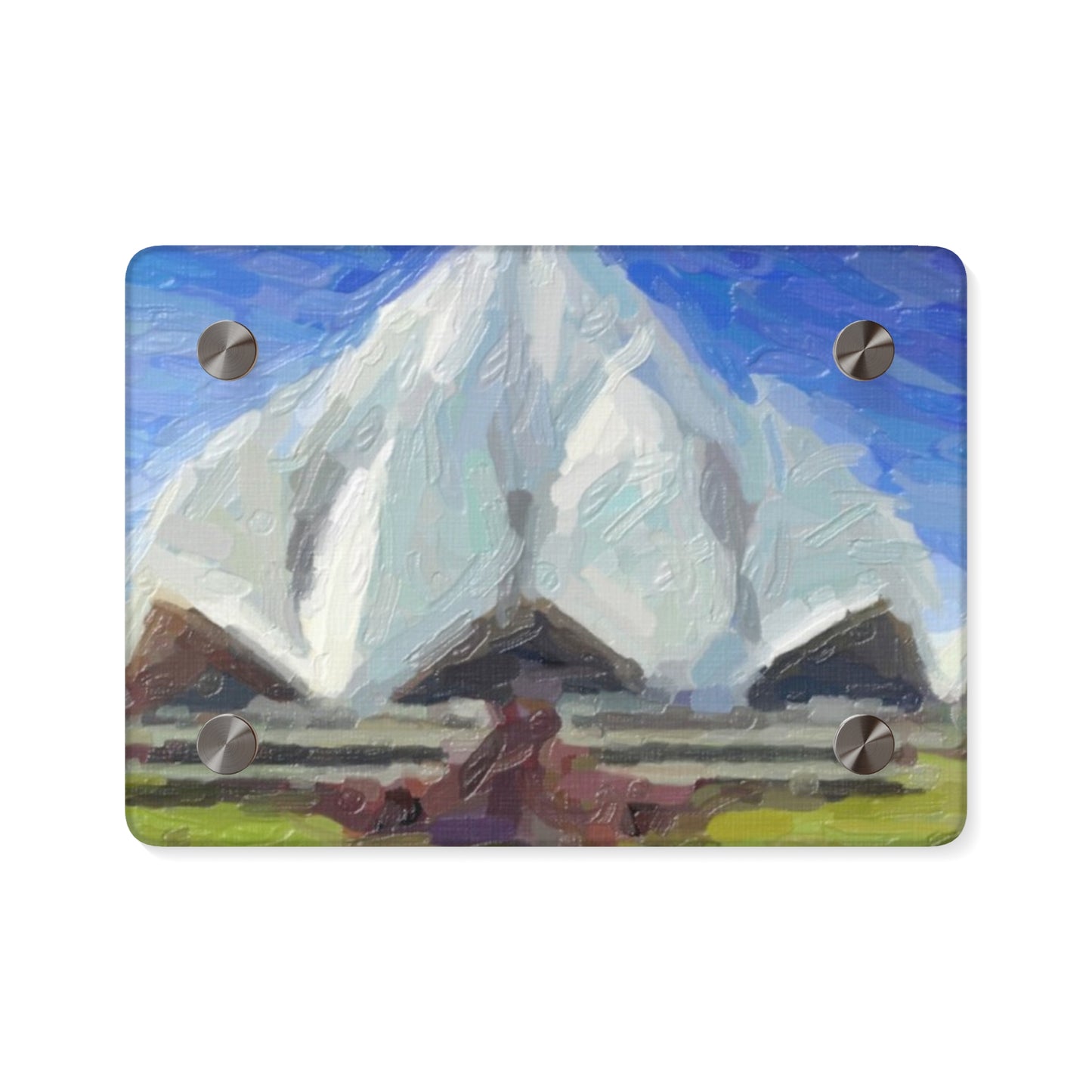 Acrylic Wall Art Panels ... Bahai'i-House-Of-Worship ... "New Delhi's World-Famous Lotus Temple" ... Original Works ... Delhi, India: Circa 2003-2007 ...