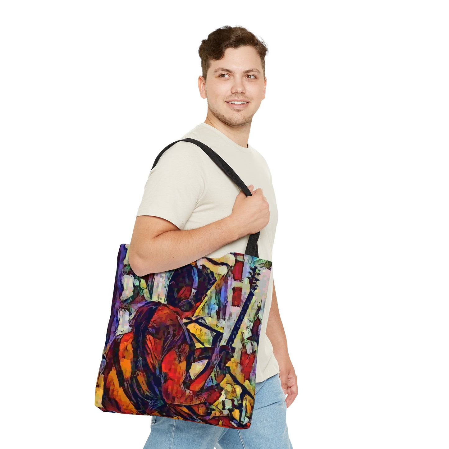 Tote Bag (AOP) "They're A Beyond Beyond Description ... 'Like Jehovah's Favorite Choir' ..." Keep-On-Dancin' ... Dead & Co: One-Final-Dose: Summer Tour 2023 ... Original Works ...