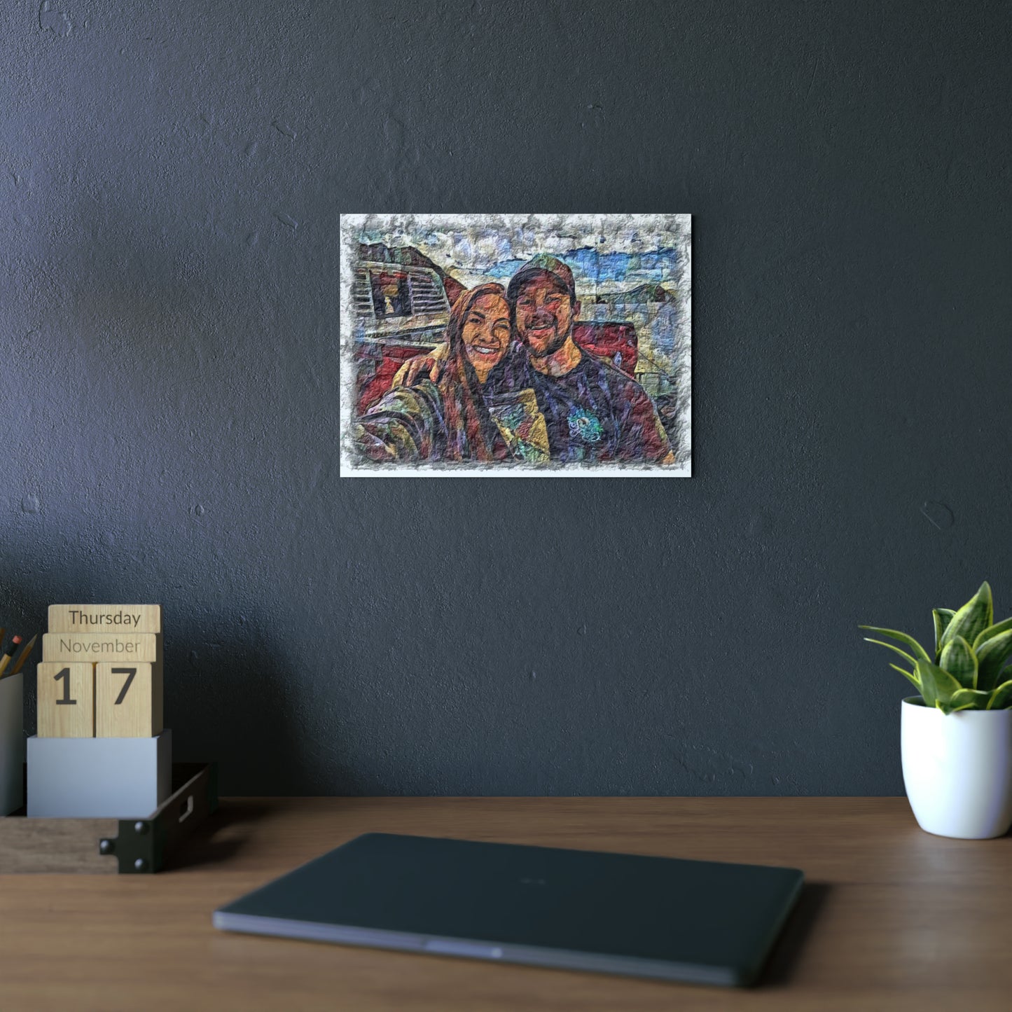 Aluminum Composite Panels ... "The Best Of Friends" ... Original Works ... December 2023 ... Central Idaho, USA.