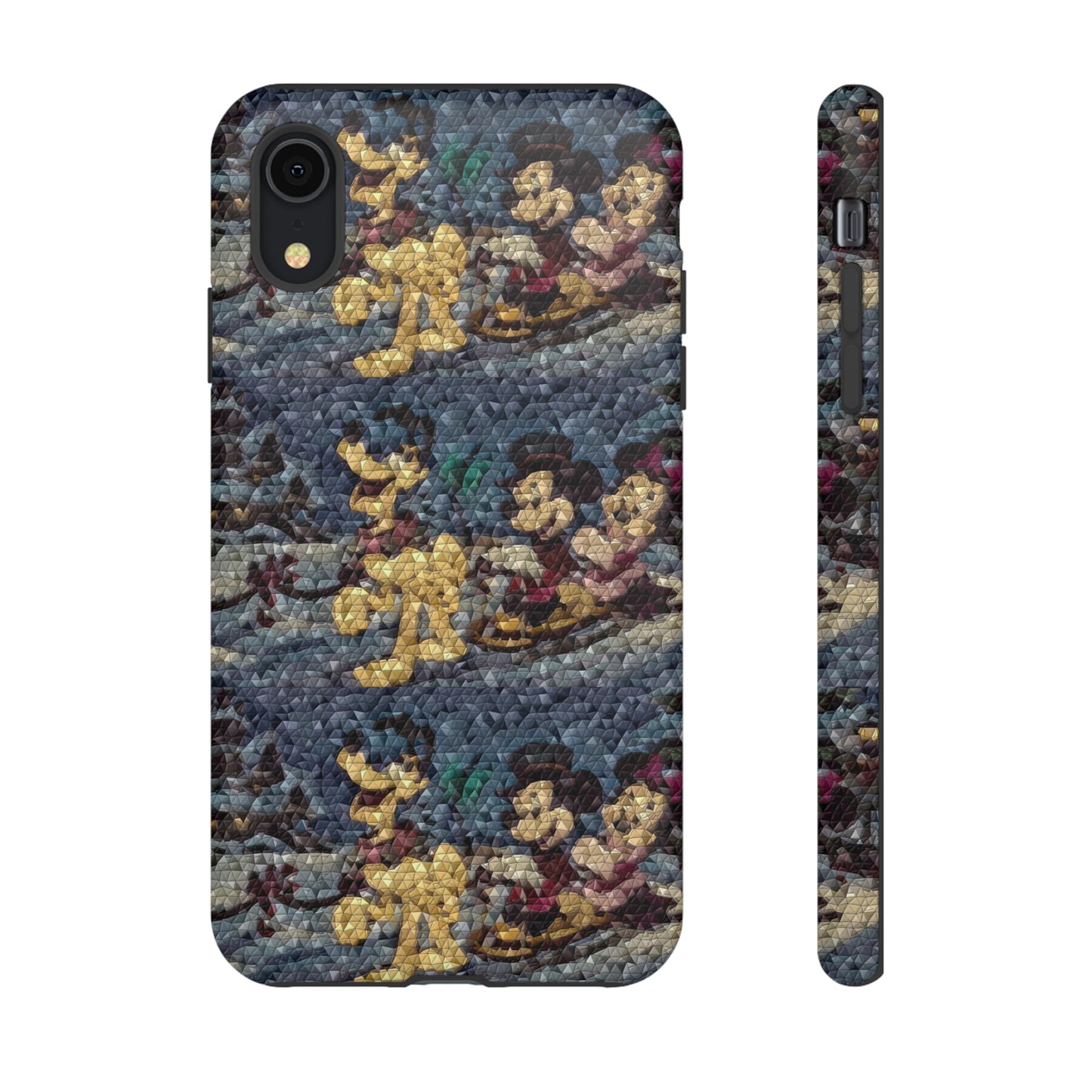 Tough Cases ... Mickey_N_Minnie Mouse & Pluto ... "A Winter Sleigh Ride" ... Original Works. Winter 2023 ...