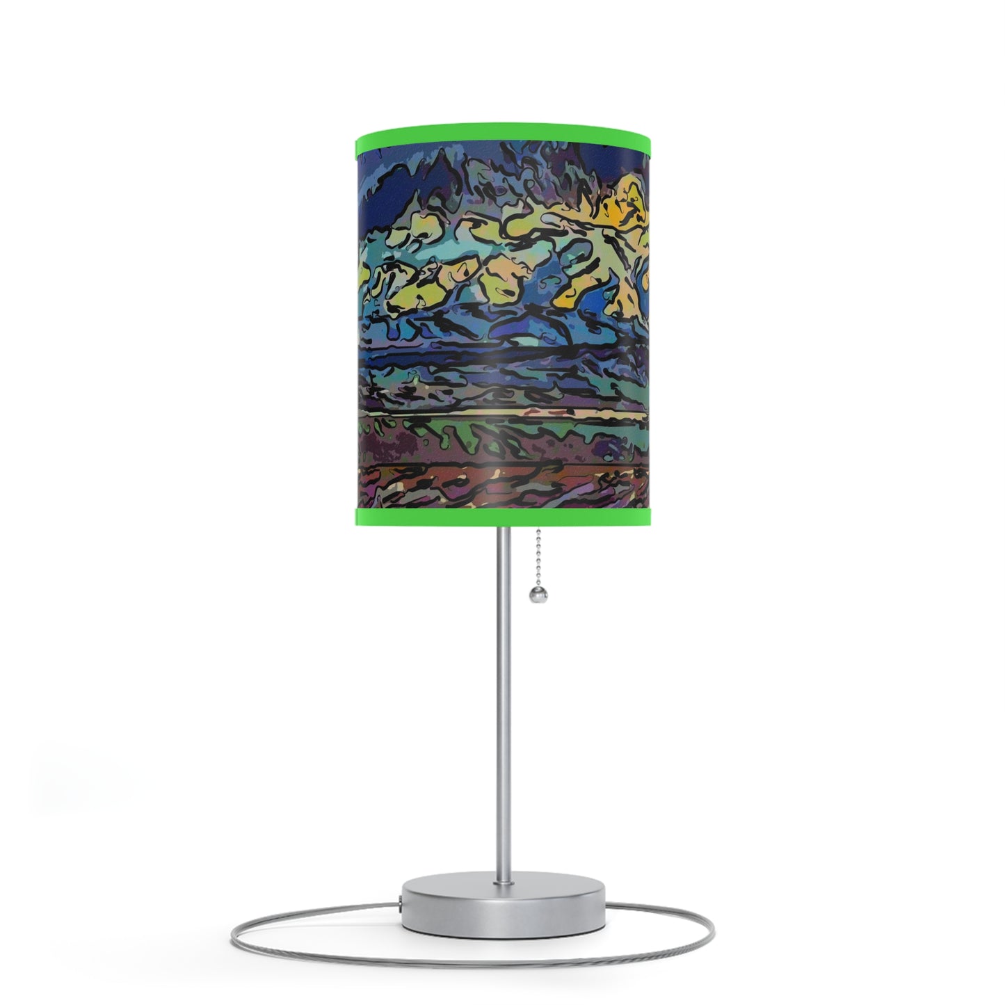 Lamp on a Stand, US|CA plug ...  On-The-Prairie .. "The Storm Is Brewing" ... Central Idaho: November 2023 ... Original Works ...
