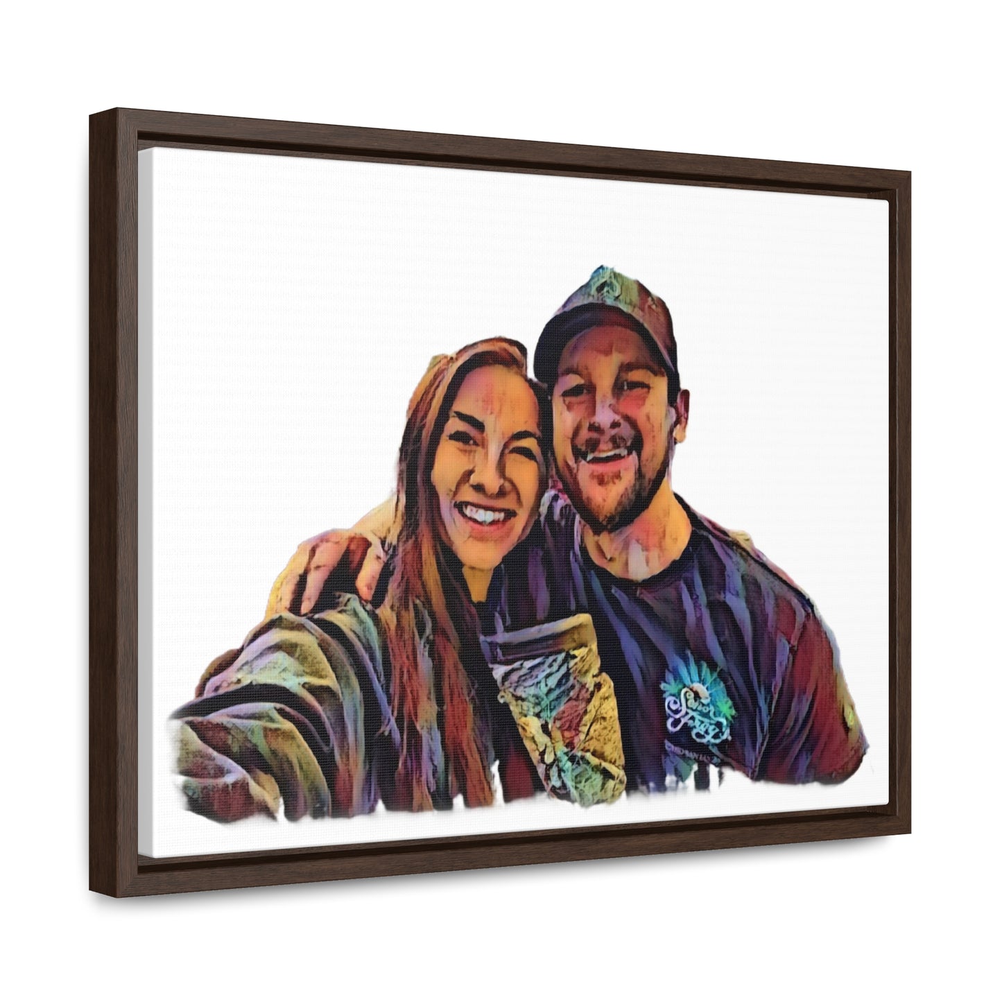 Gallery Canvas Wraps, Horizontal Frame ... "The Best Of Friends" ... Original Works ... December 2023 ... Central Idaho, USA.