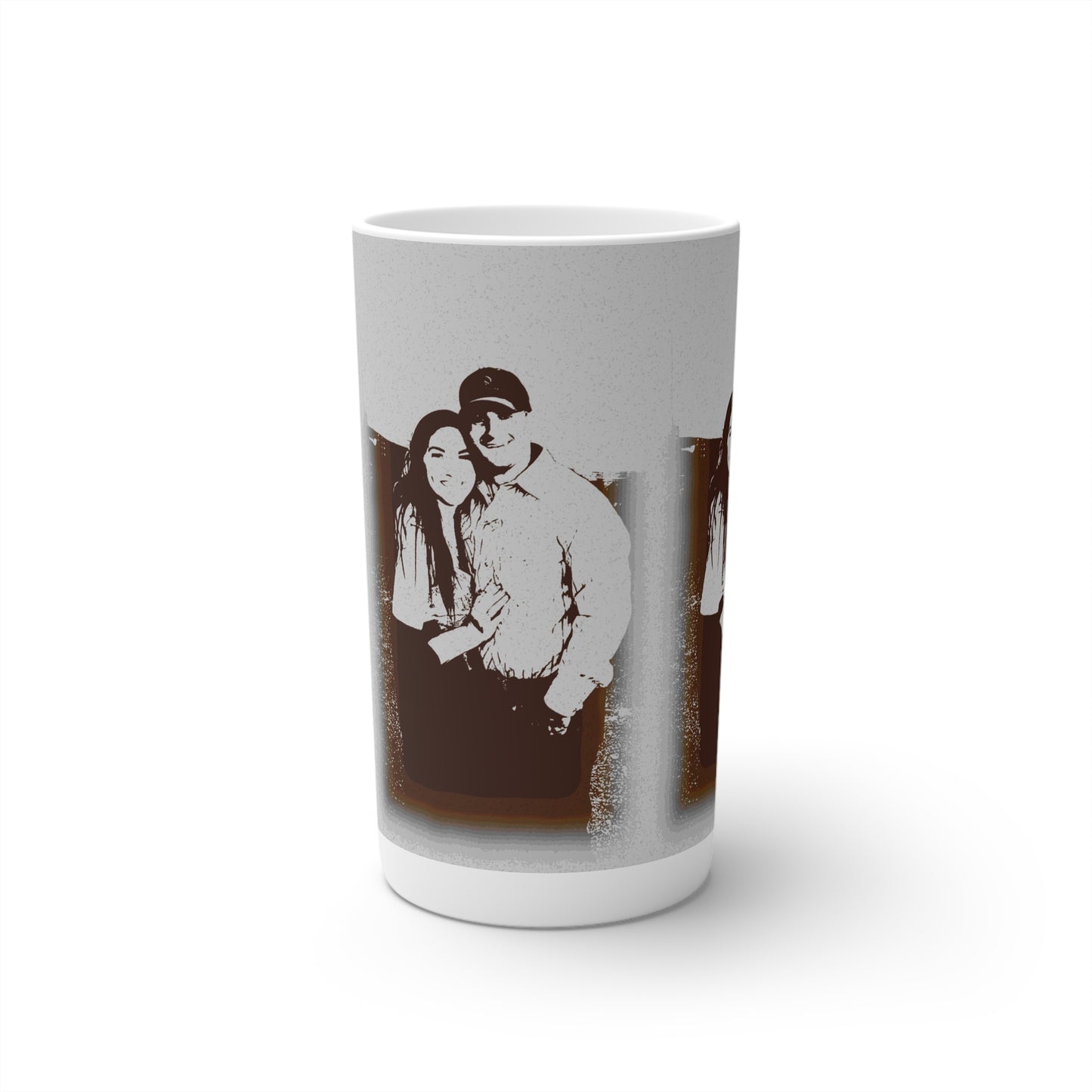 Conical Coffee Mugs (3oz, 8oz, 12oz) ... "The Best Of Friends" ... Original Works ... December 2023 ... Central Idaho, USA.