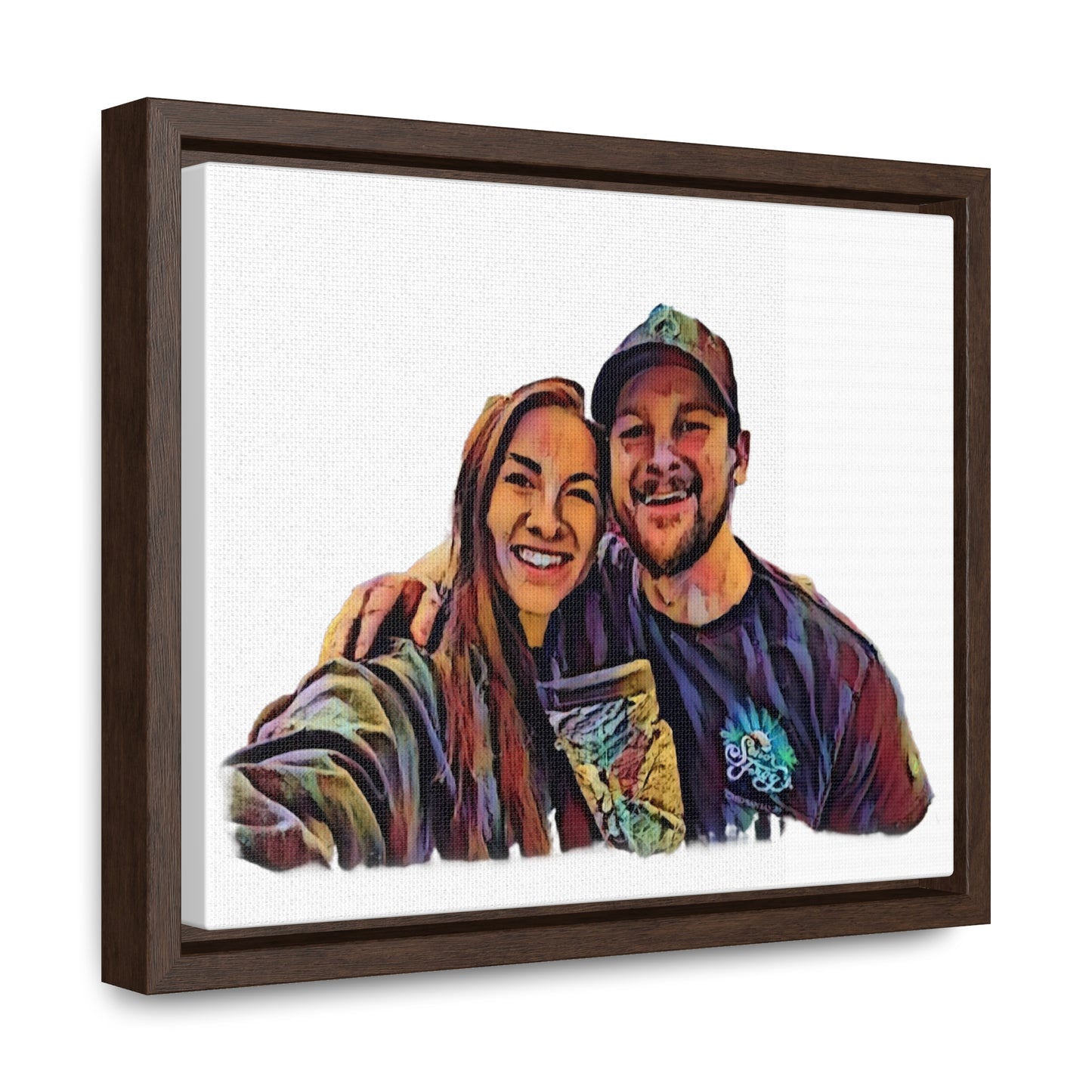 Gallery Canvas Wraps, Horizontal Frame ... "The Best Of Friends" ... Original Works ... December 2023 ... Central Idaho, USA.