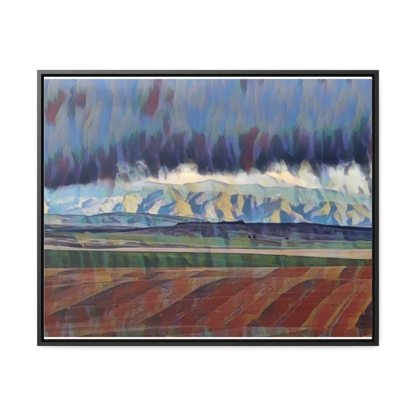 Gallery Canvas Wraps, Horizontal Frame ... On-The-Prairie .. "The Storm Is Brewing" ... Central Idaho: November 2023 ... Original Works ...
