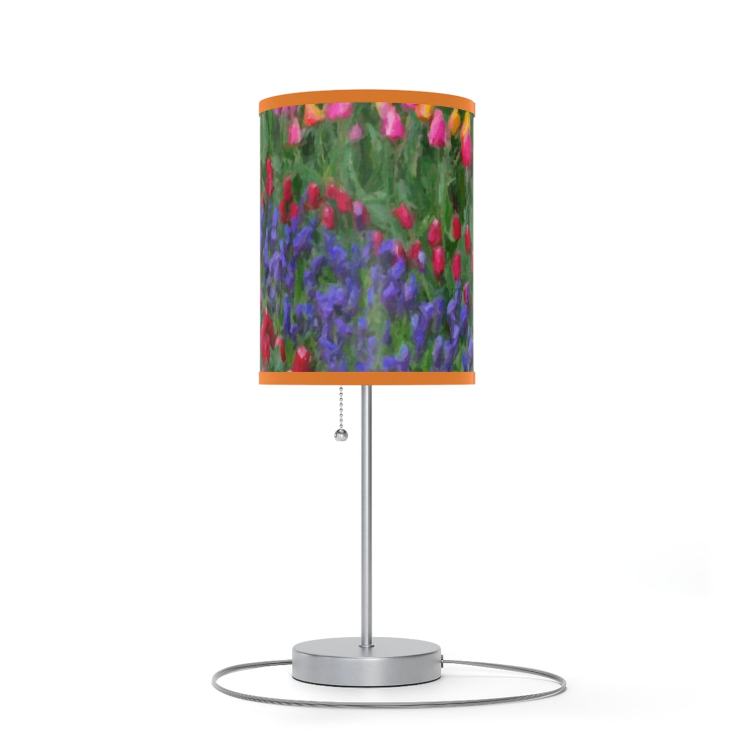 Lamp on a Stand, US|CA plug ... Skagit Valley Tulips ... Skagit Valley, Washington ... Family Archives ... Original Works ... Circa 1980's ...