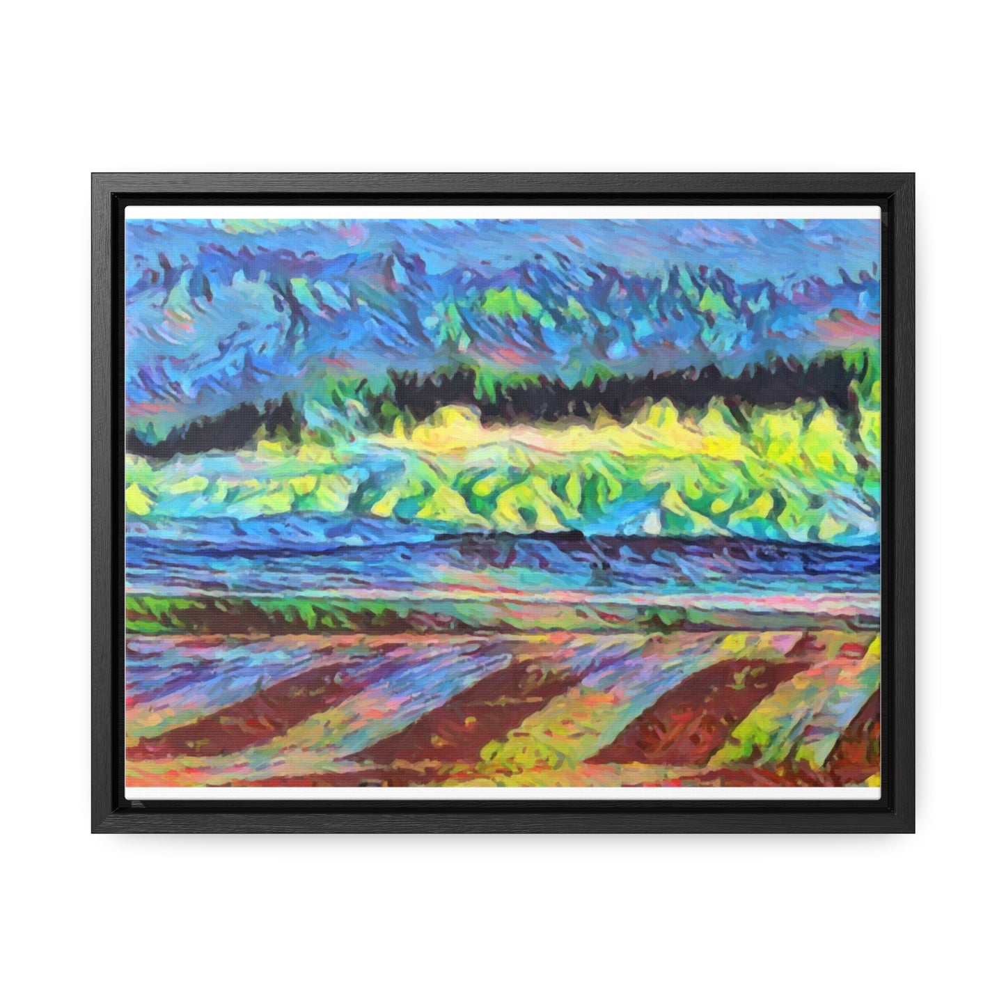 Gallery Canvas Wraps, Horizontal Frame ... On-The-Prairie .. "The Storm Is Brewing" ... Central Idaho: November 2023 ... Original Works ...