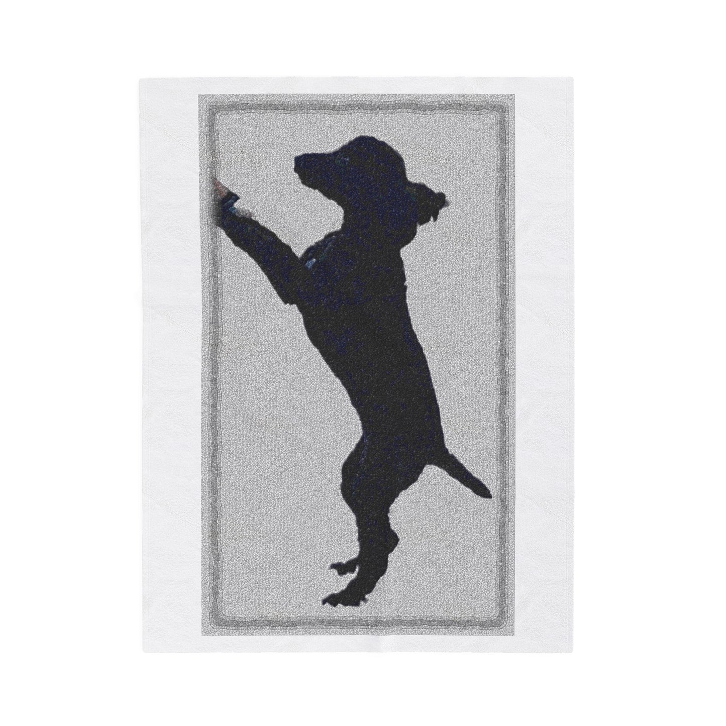 Velveteen Plush Blanket ... Jett Stenzel ... "Having Fun With Dad & Friends" ... Rhett Creek, Idaho ... Spring 2023 ... Original Works ...