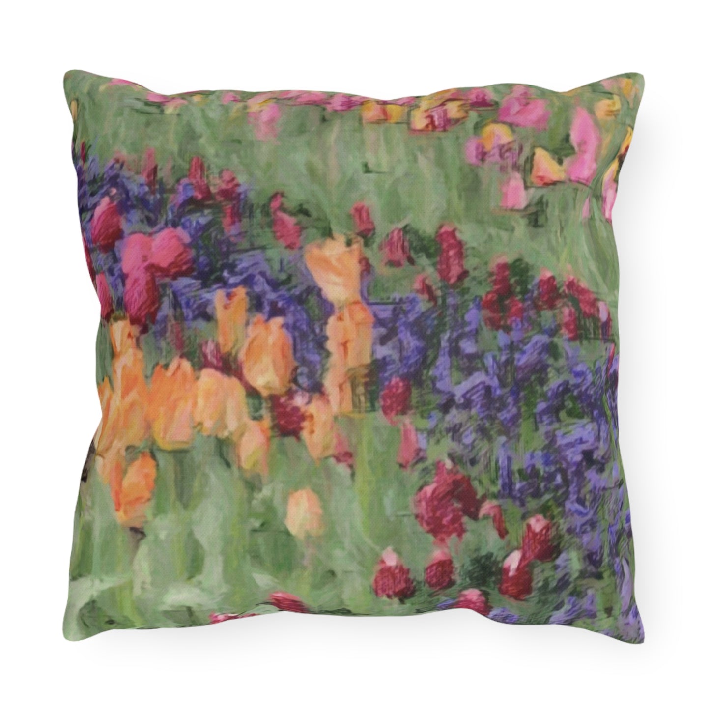 Outdoor Pillows ... Skagit Valley Tulips ... Skagit Valley, Washington ... Family Archives ... Original Works ... Circa 1980's ...