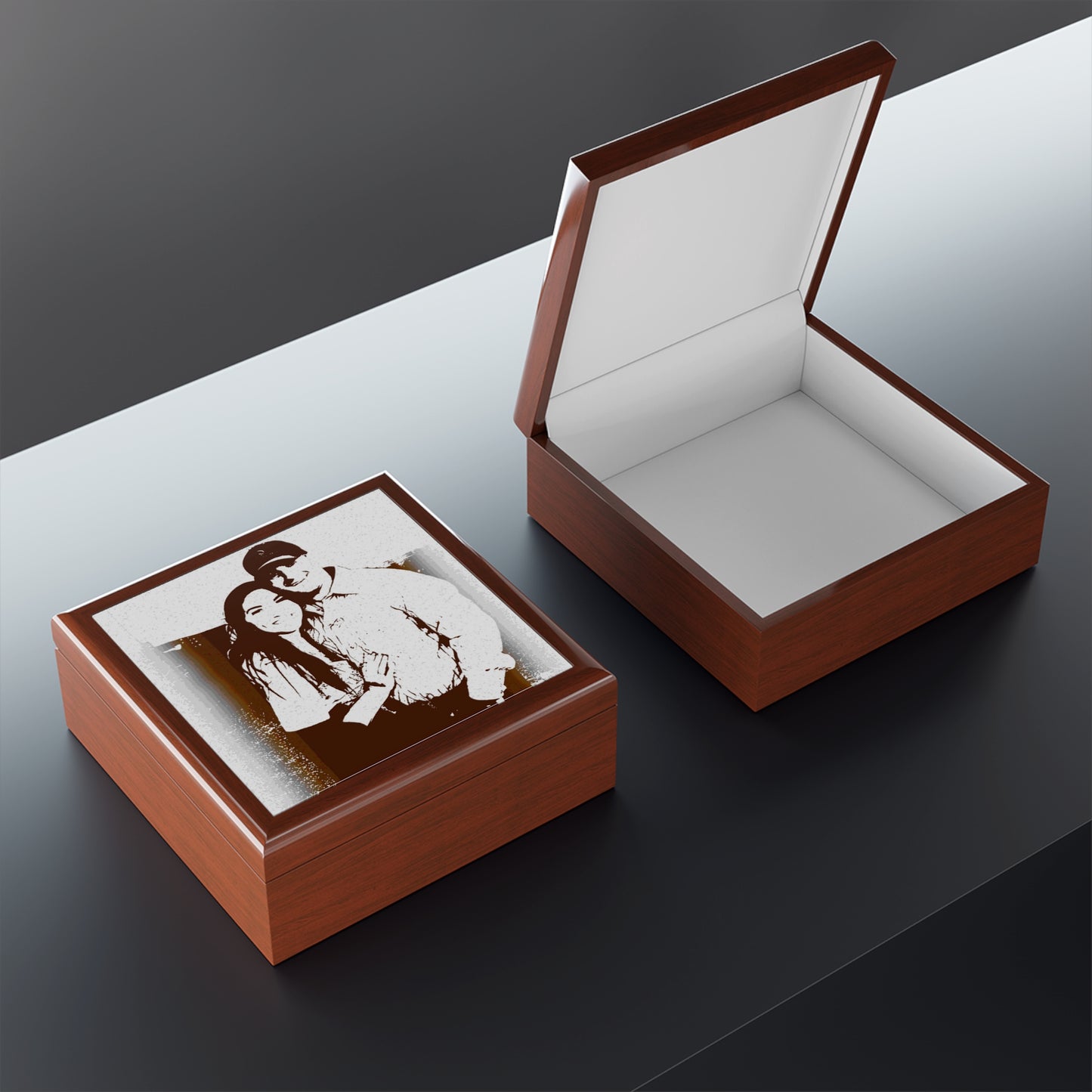 Jewelry Box ... "The Best Of Friends" ... Original Works ... December 2023 ... Central Idaho, USA.