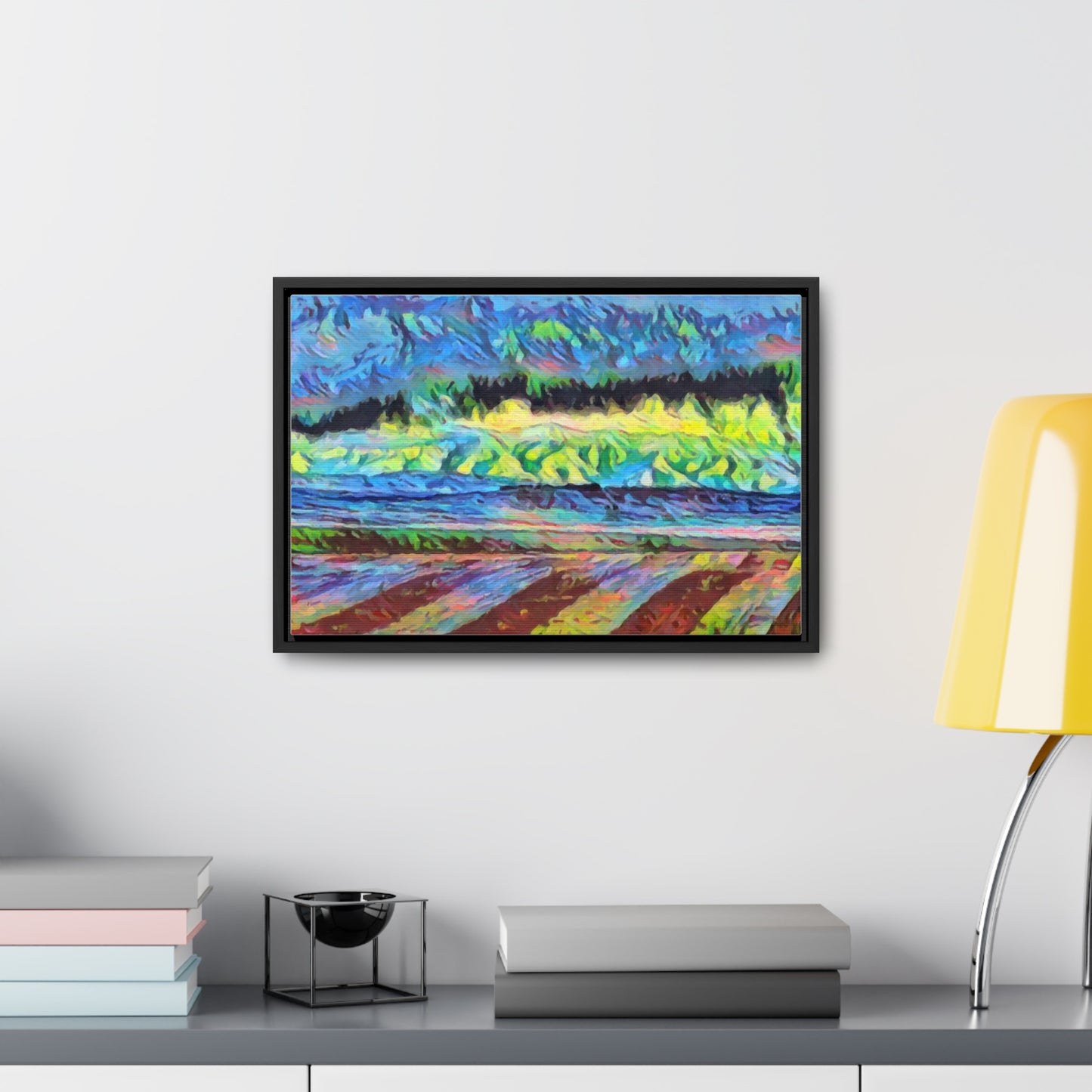 Gallery Canvas Wraps, Horizontal Frame ... On-The-Prairie .. "The Storm Is Brewing" ... Central Idaho: November 2023 ... Original Works ...