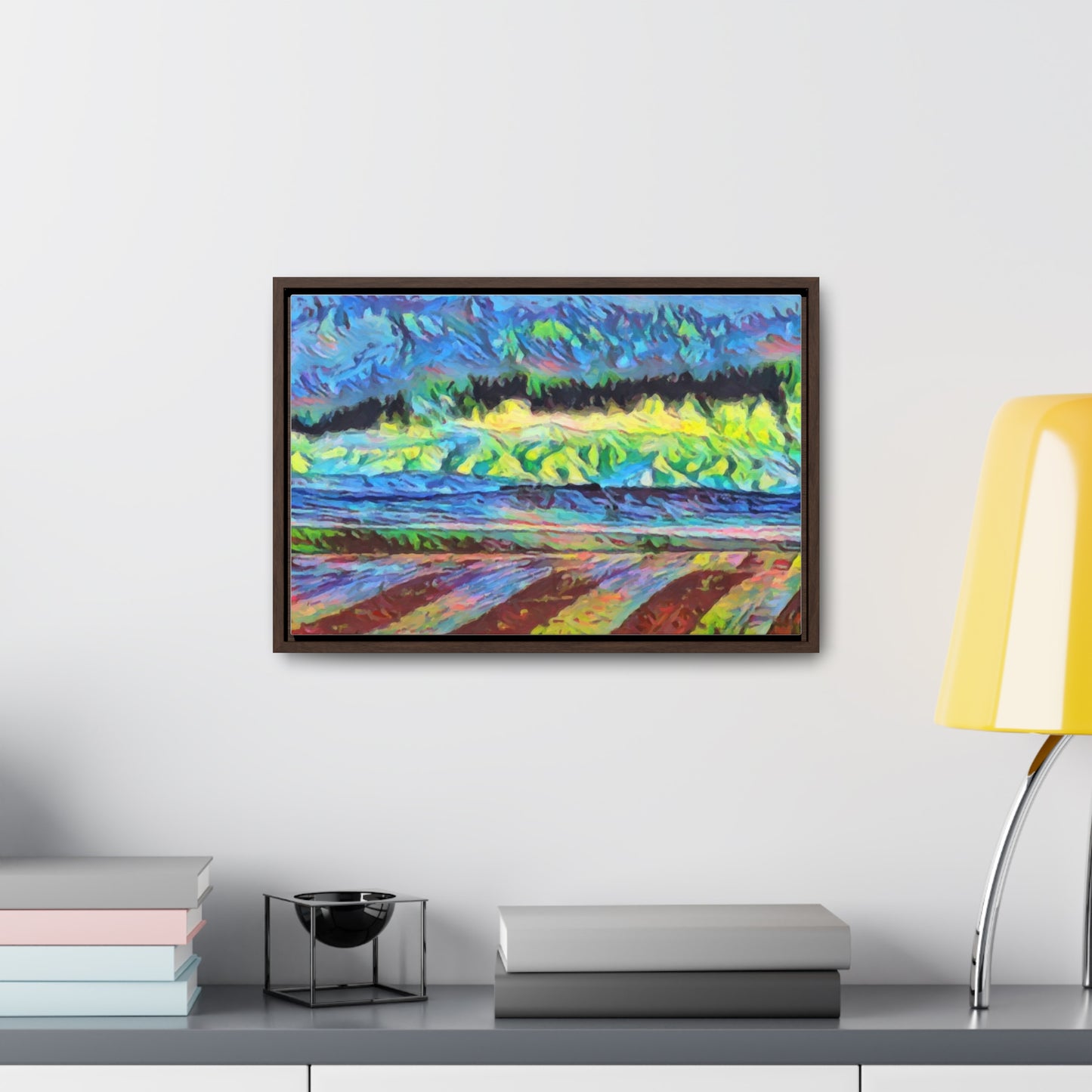 Gallery Canvas Wraps, Horizontal Frame ... On-The-Prairie .. "The Storm Is Brewing" ... Central Idaho: November 2023 ... Original Works ...
