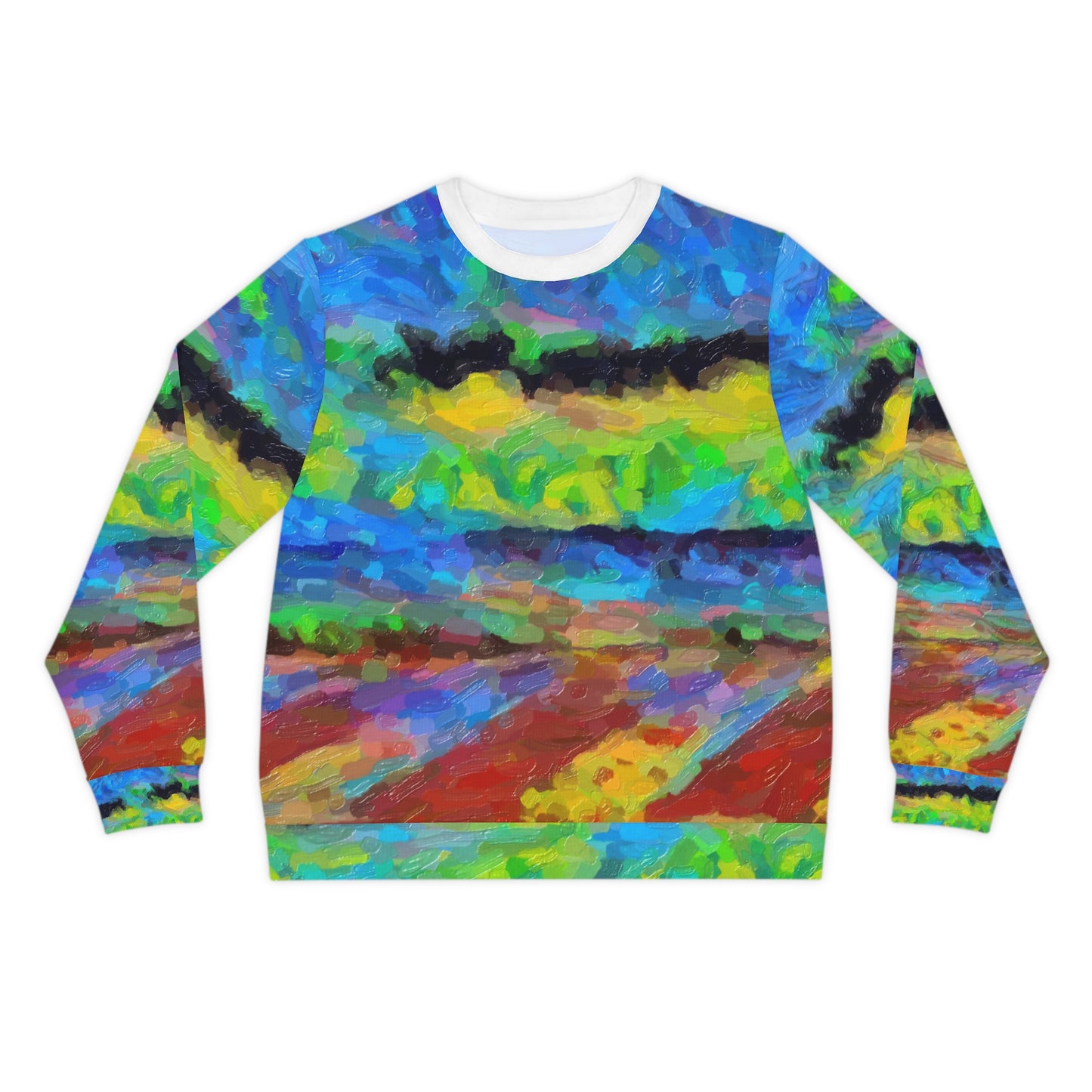 Lightweight Sweatshirt (AOP) ... On-The-Prairie .. "The Storm Is Brewing" ... Central Idaho: November 2023 ... Original Works  ...