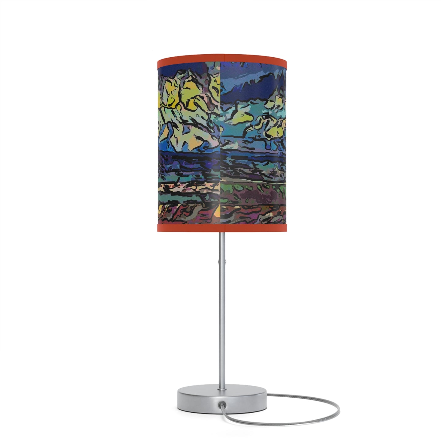 Lamp on a Stand, US|CA plug ...  On-The-Prairie .. "The Storm Is Brewing" ... Central Idaho: November 2023 ... Original Works ...