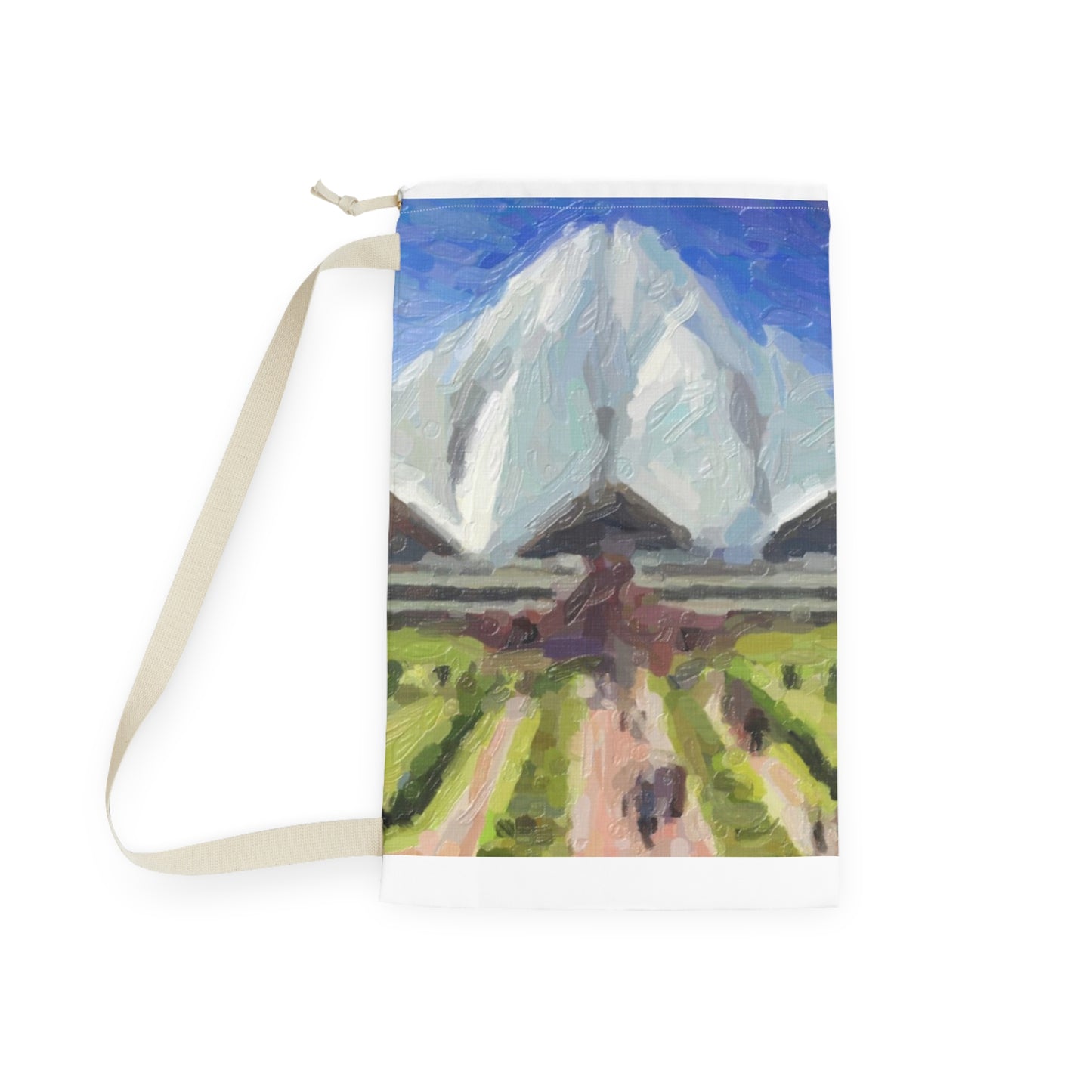 Laundry Bag ... Bahai'i-House-Of-Worship ... "New Delhi's World-Famous Lotus Temple" ... Original Works ... Delhi, India: Circa 2003-2007 ...