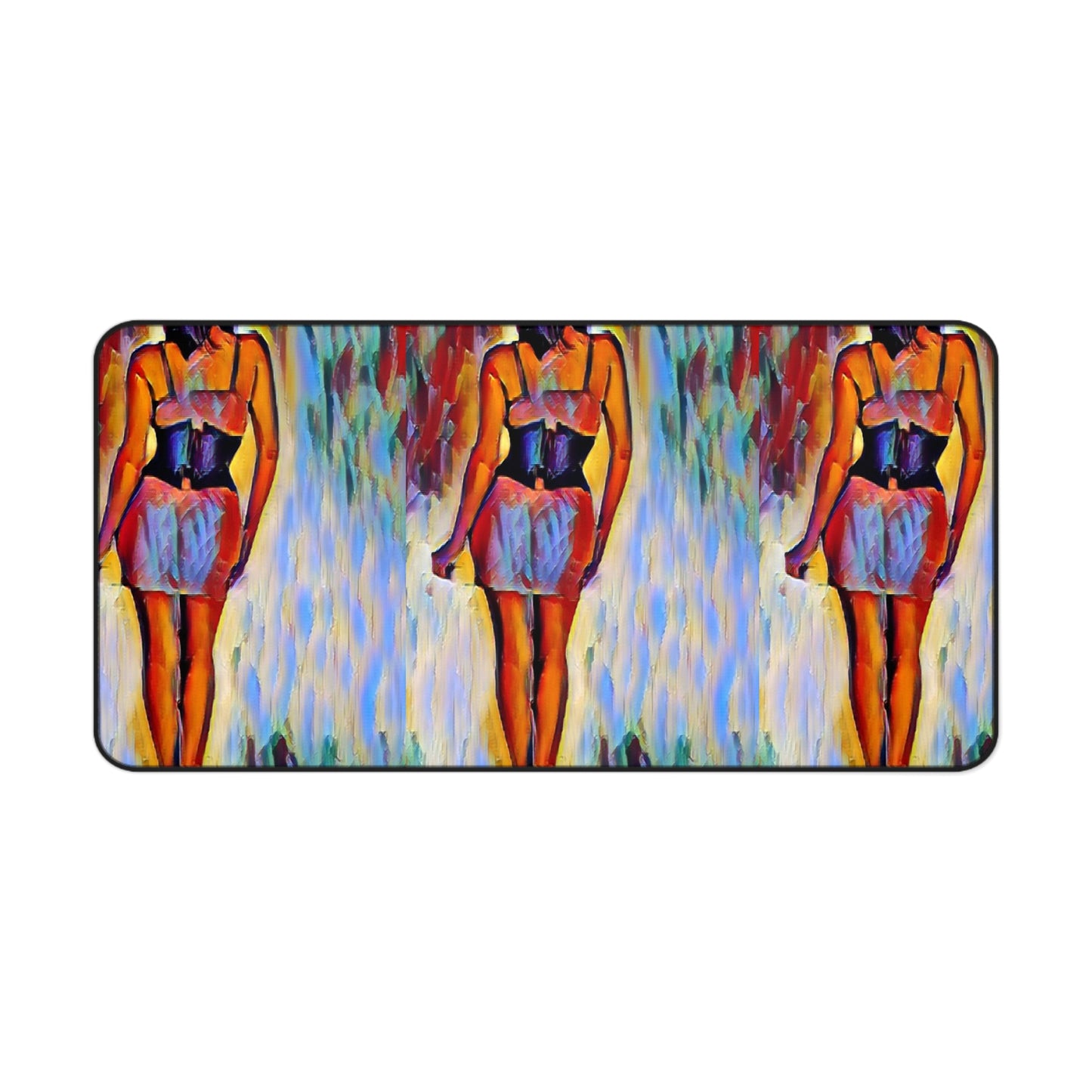 Desk Mat ... I'll Walk 'A-Hundred-Miles' In Stilettos ... Original Works ... June 2023. Central Idaho, USA ...