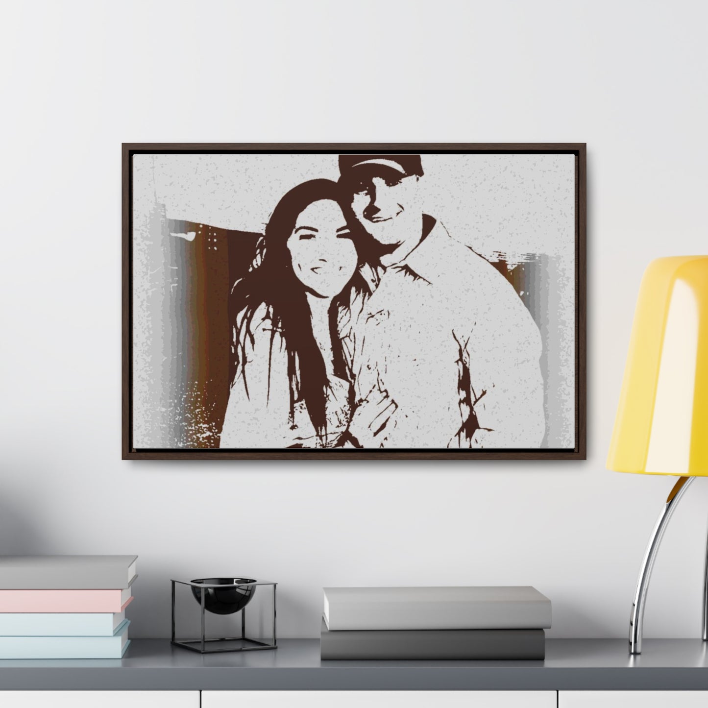 Gallery Canvas Wraps, Horizontal Frame ... "The Best Of Friends" ... Original Works ... December 2023 ... Central Idaho, USA.