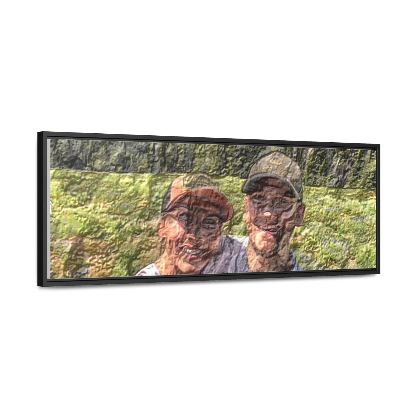 Gallery Canvas Wraps, Horizontal Frame ... "The Best Of Friends" ... Original Works ... December 2023 ... Central Idaho, USA.