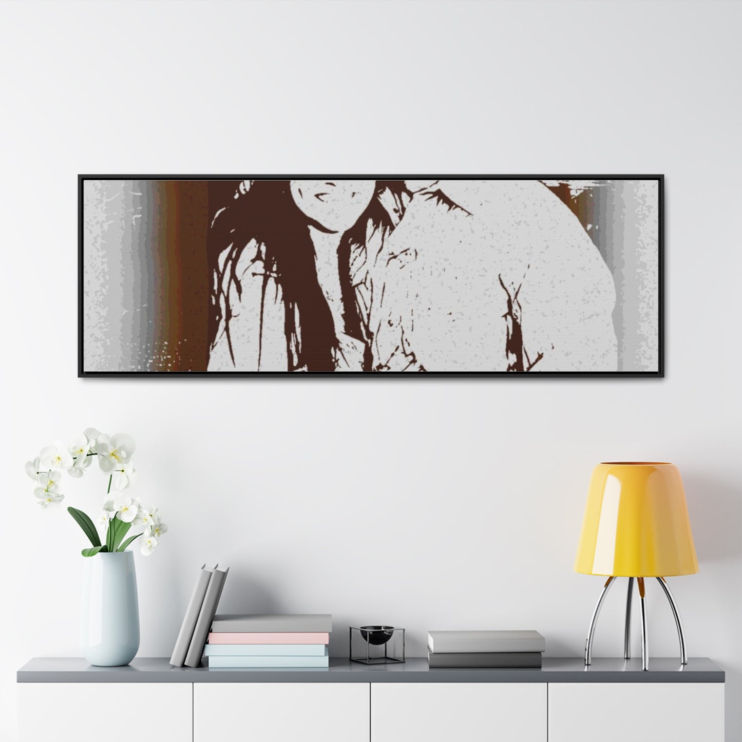 Gallery Canvas Wraps, Horizontal Frame ... "The Best Of Friends" ... Original Works ... December 2023 ... Central Idaho, USA.