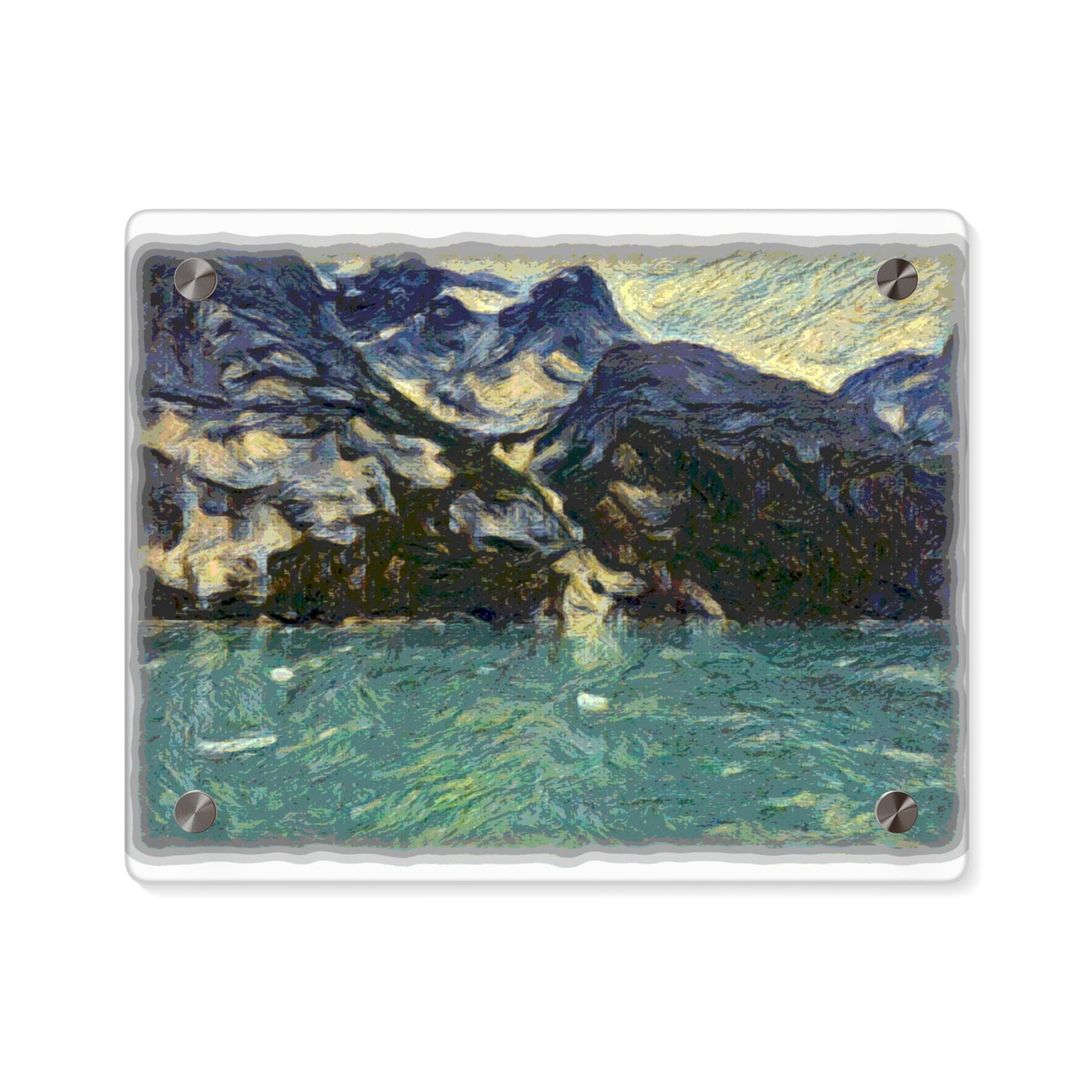 Acrylic Wall Art Panels ... Tracy Arm Fjord ... South Of Skagway, Alaska ... Summer: June 2024 ... Original Works ...