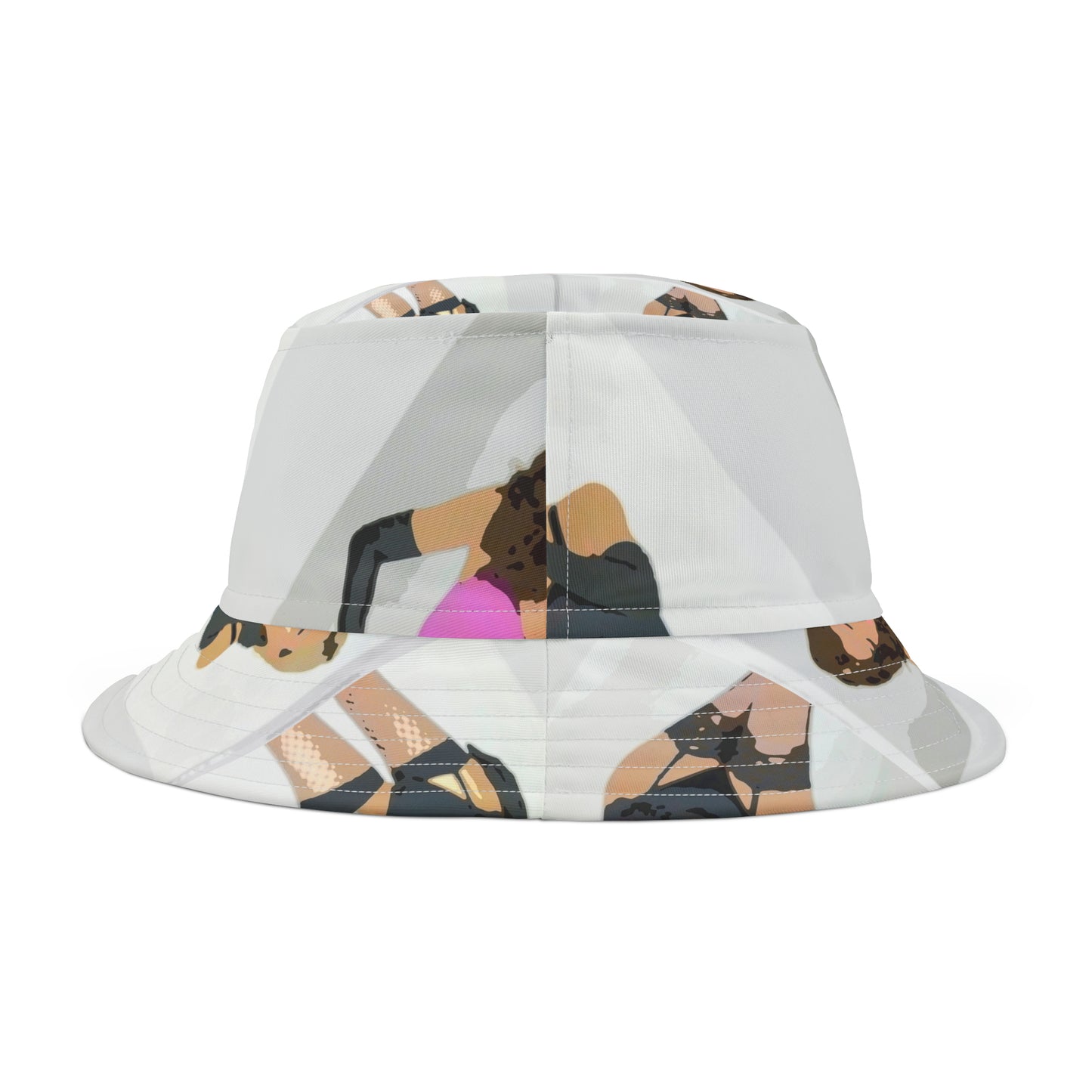 Bucket Hat (AOP) ... Model Shoot ... "The Angel Angelina" ... Stockholm, Sweden, Winter 2005 ... Original Works ...