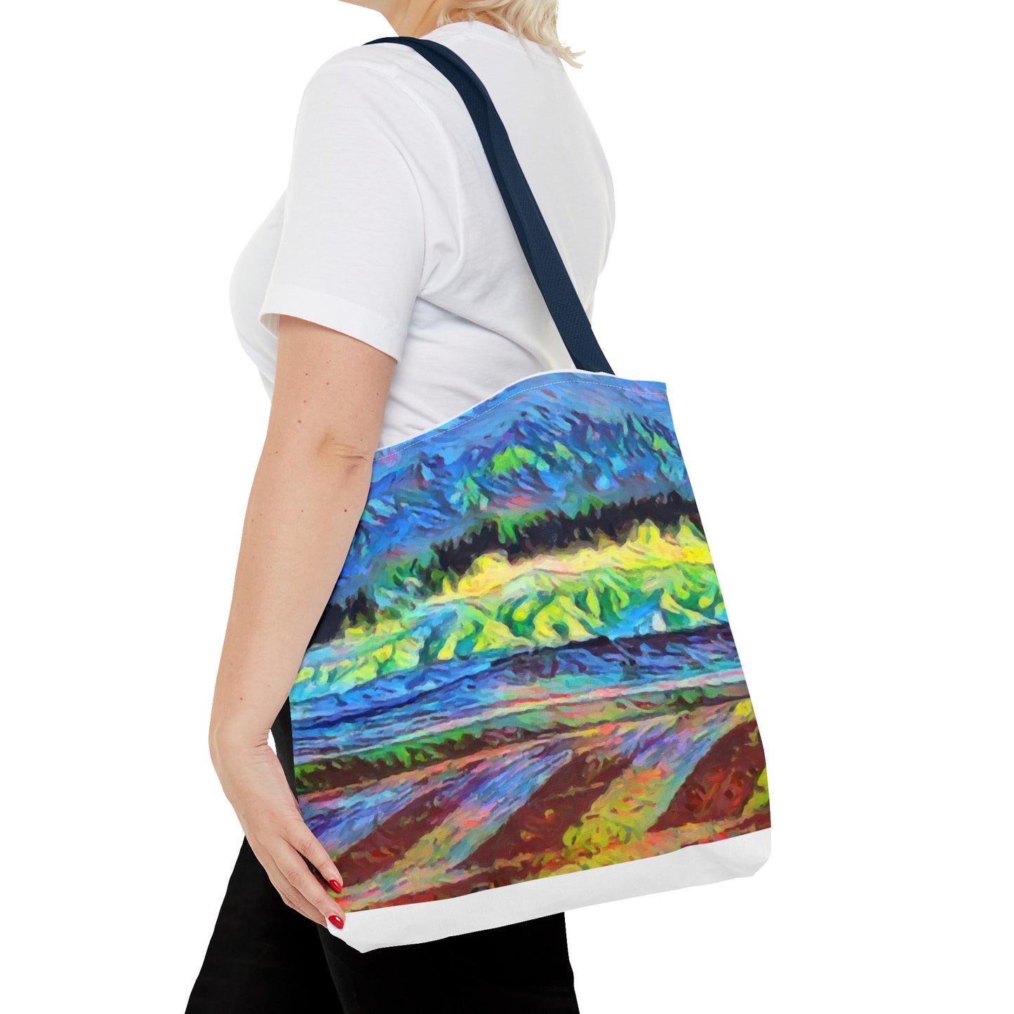 Tote Bag (AOP) ... On-The-Prairie .. "The Storm Is Brewing" ... Central Idaho: November 2023 ... Original Works ...