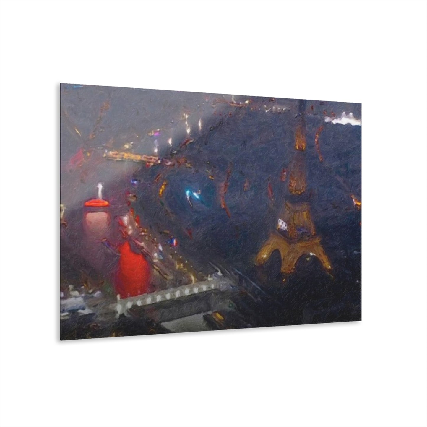 Acrylic Prints (French Cleat Hanging) ... Paris_2024 ... Opening Ceremonies ... "Allons-Y ... C'Est Les Olympiques!" ... Juliet-Aout 2024 ... Original Works