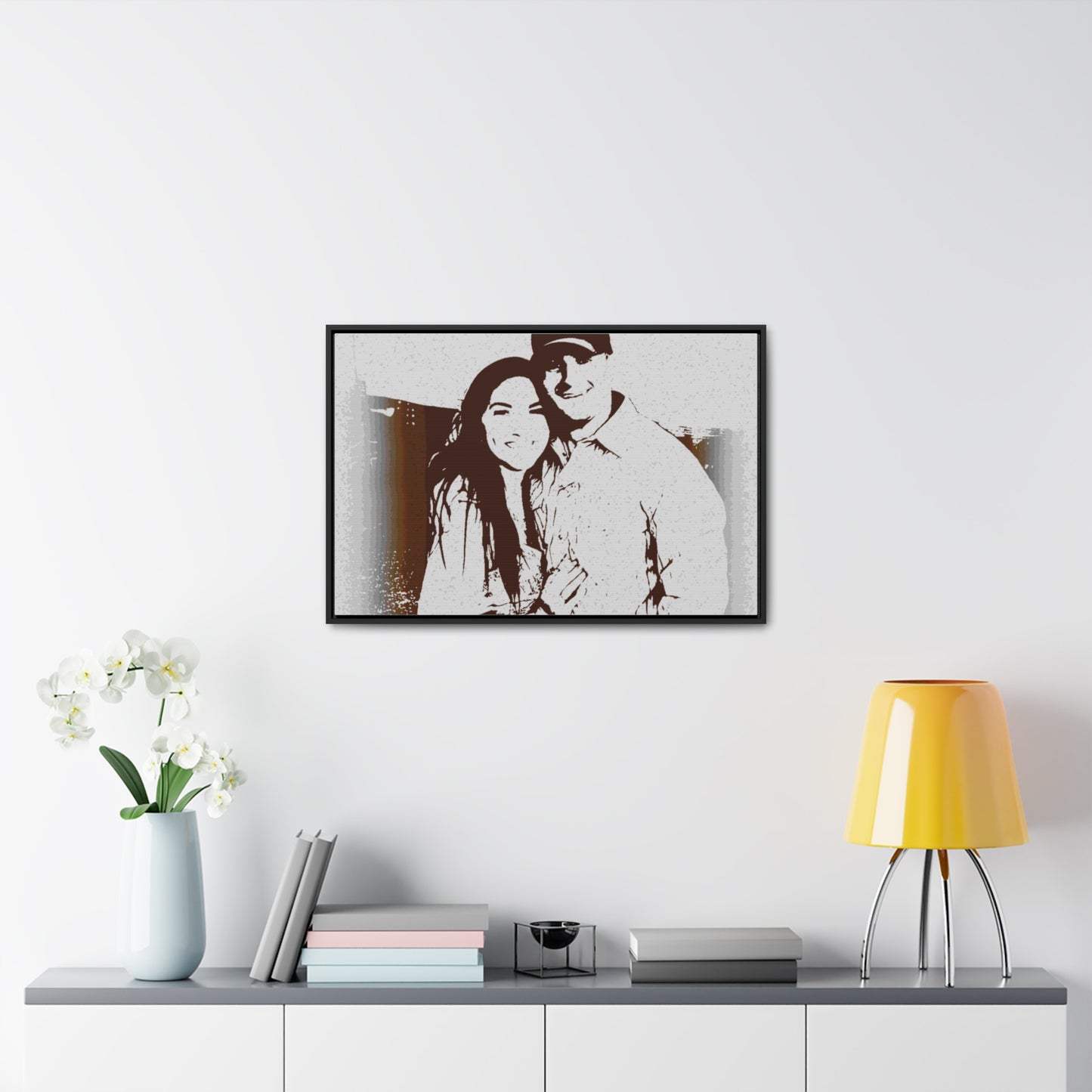 Gallery Canvas Wraps, Horizontal Frame ... "The Best Of Friends" ... Original Works ... December 2023 ... Central Idaho, USA.