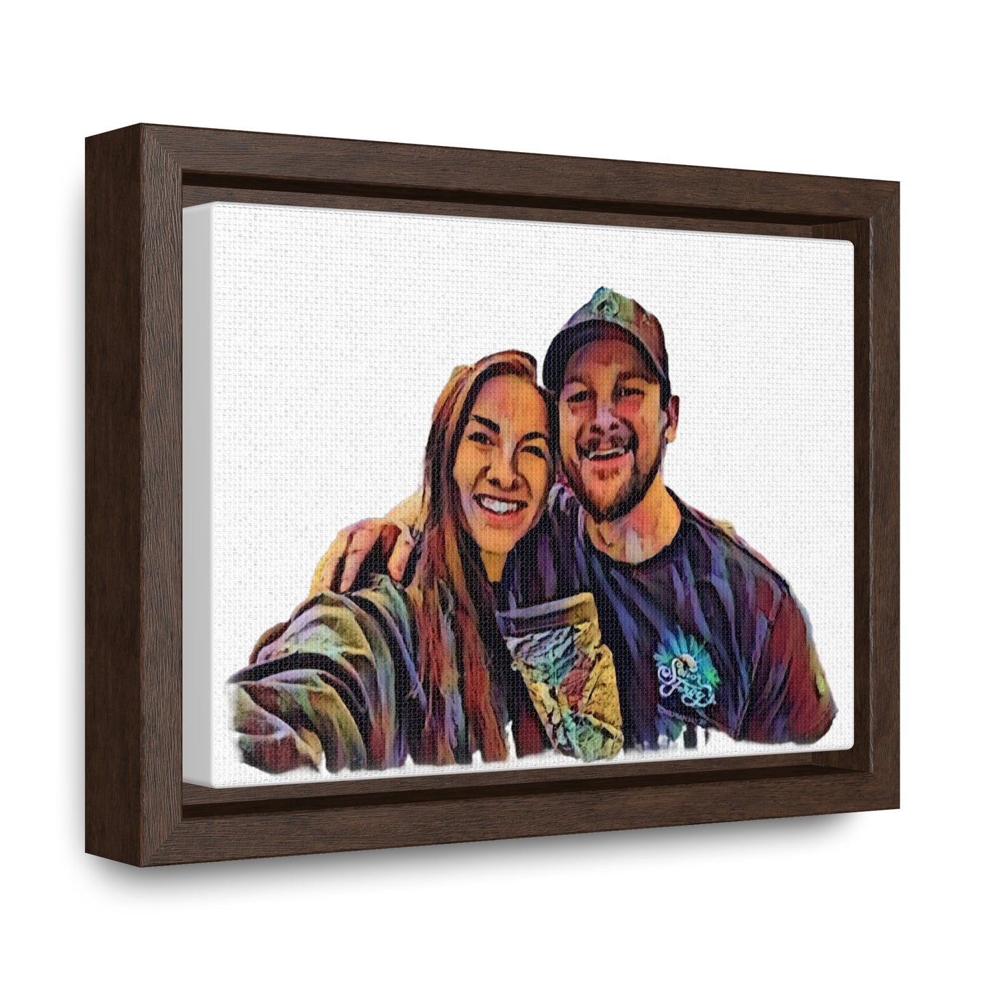 Gallery Canvas Wraps, Horizontal Frame ... "The Best Of Friends" ... Original Works ... December 2023 ... Central Idaho, USA.