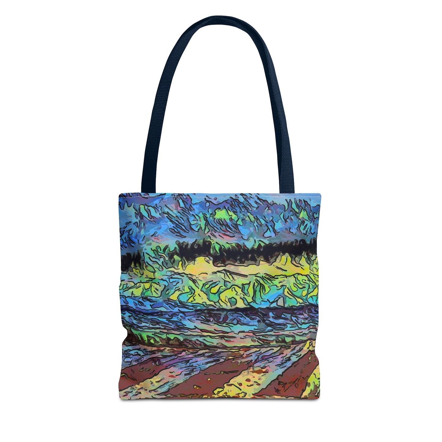 Tote Bag (AOP) ... On-The-Prairie .. "The Storm Is Brewing" ... Central Idaho: November 2023 ... Original Works ...