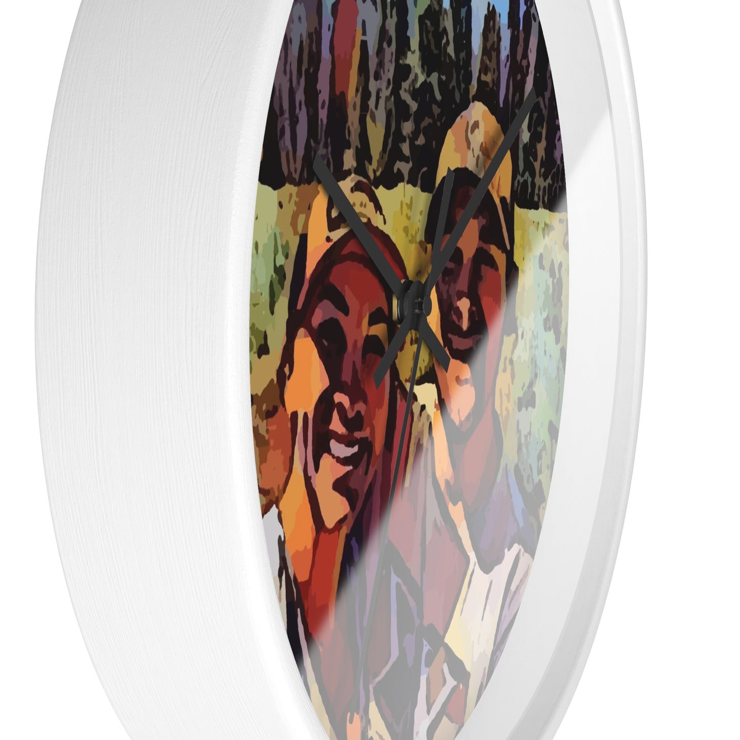 Wall Clock ... "The Best Of Friends" ... Original Works ... December 2023 ... Central Idaho, USA.