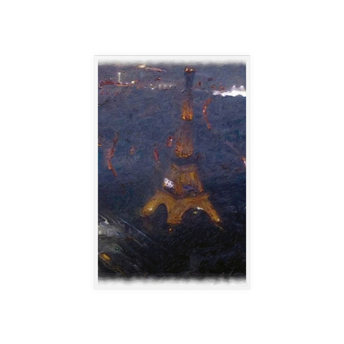Acrylic Sign with Wooden Stand ... "Jeux Olympiques de Paris" ... Paris_2024 ... 'Cérémonies d'ouverture' ... Juliet 2024 ... Original Works ...