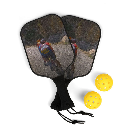Pickleball Kit ... TDF: Tour-de-France: Stage_2 ... En-Italia ... (Italian-Alps)... Col-de-Turini ... Original Works ... July 2024 ...