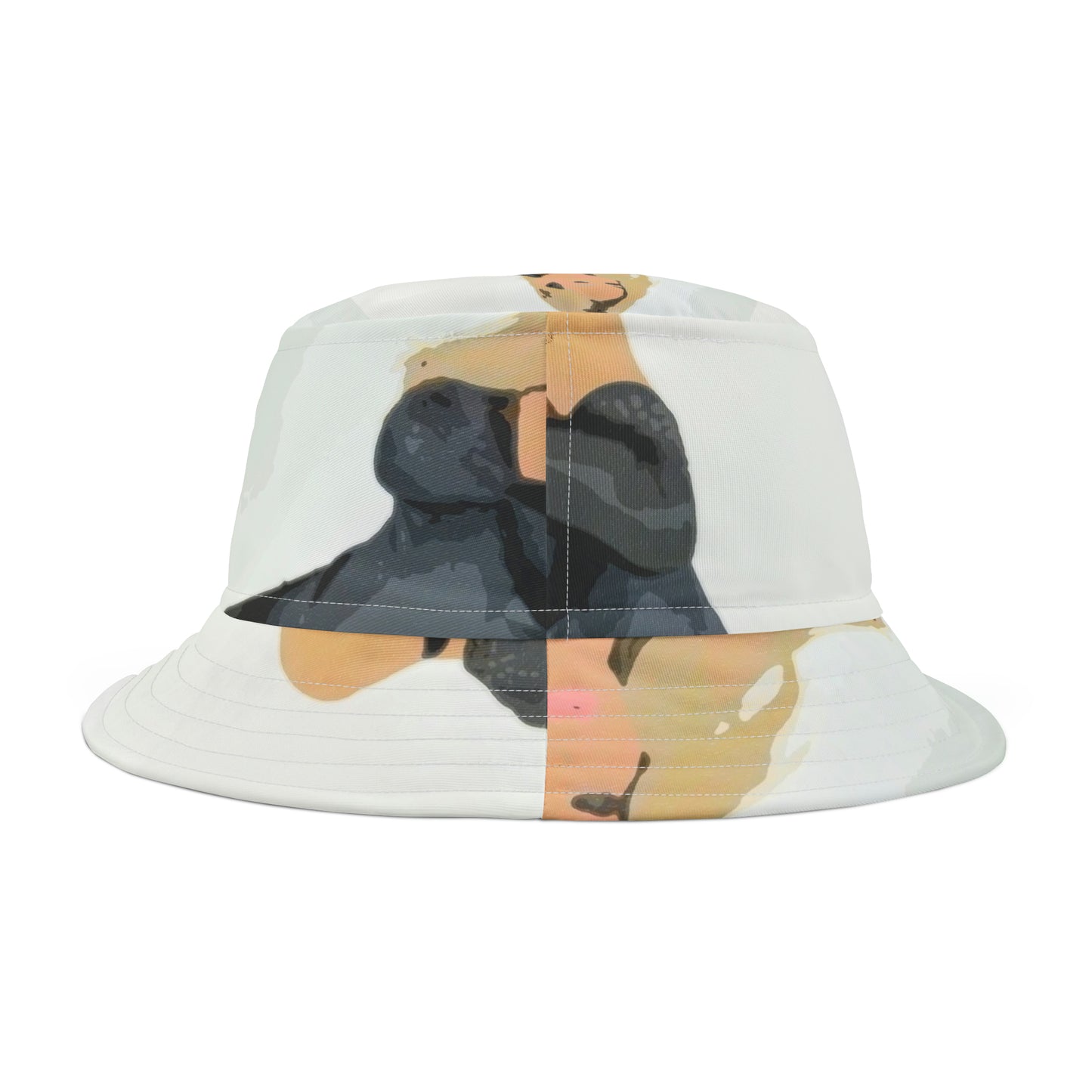 Bucket Hat (AOP) ... "Welcome Home Honey" ... Mind If I Slip-Into Something Comfortable? ... Original Works ...